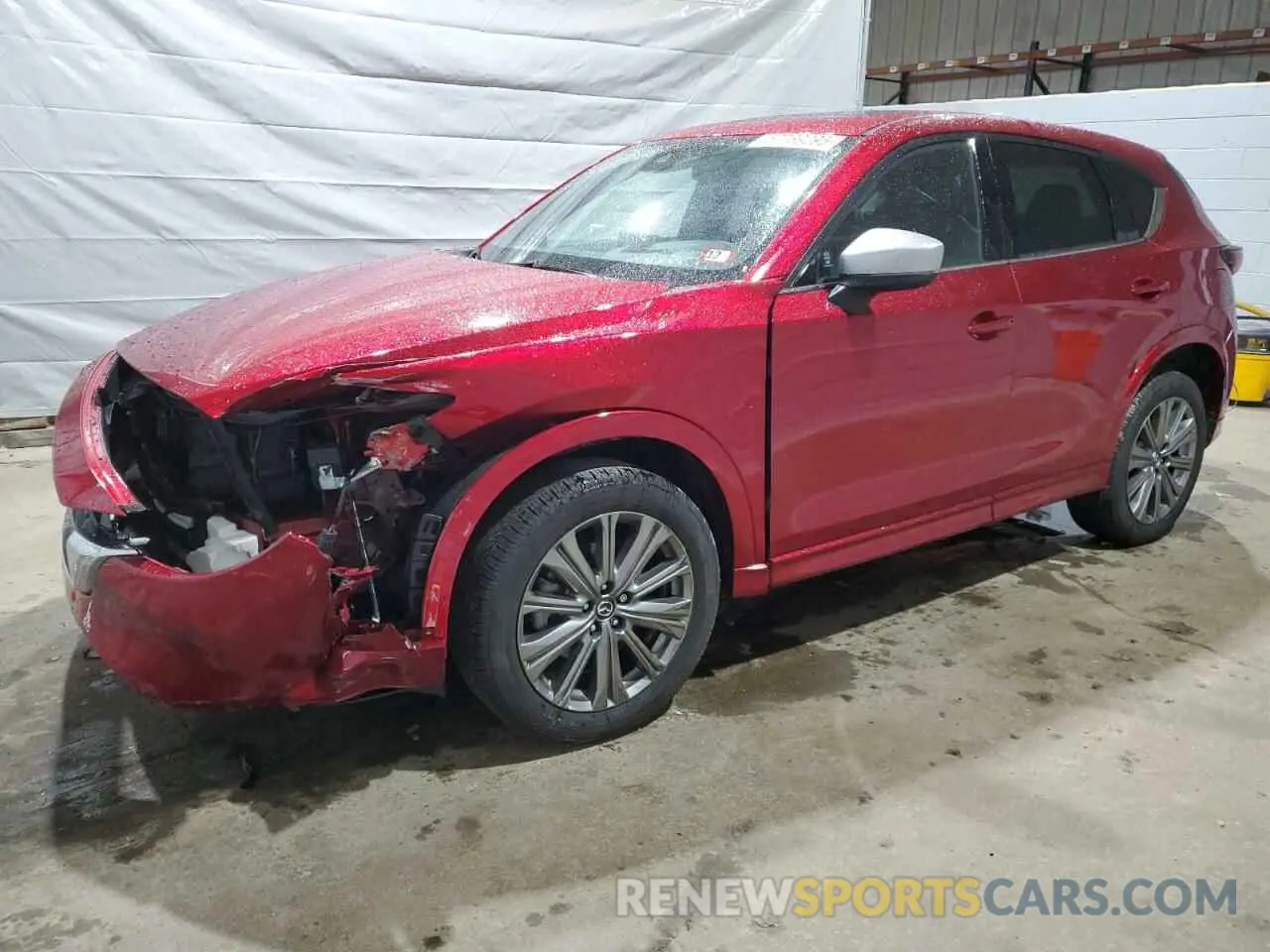 1 Photograph of a damaged car JM3KFBXY7R0386824 MAZDA CX-5 2024