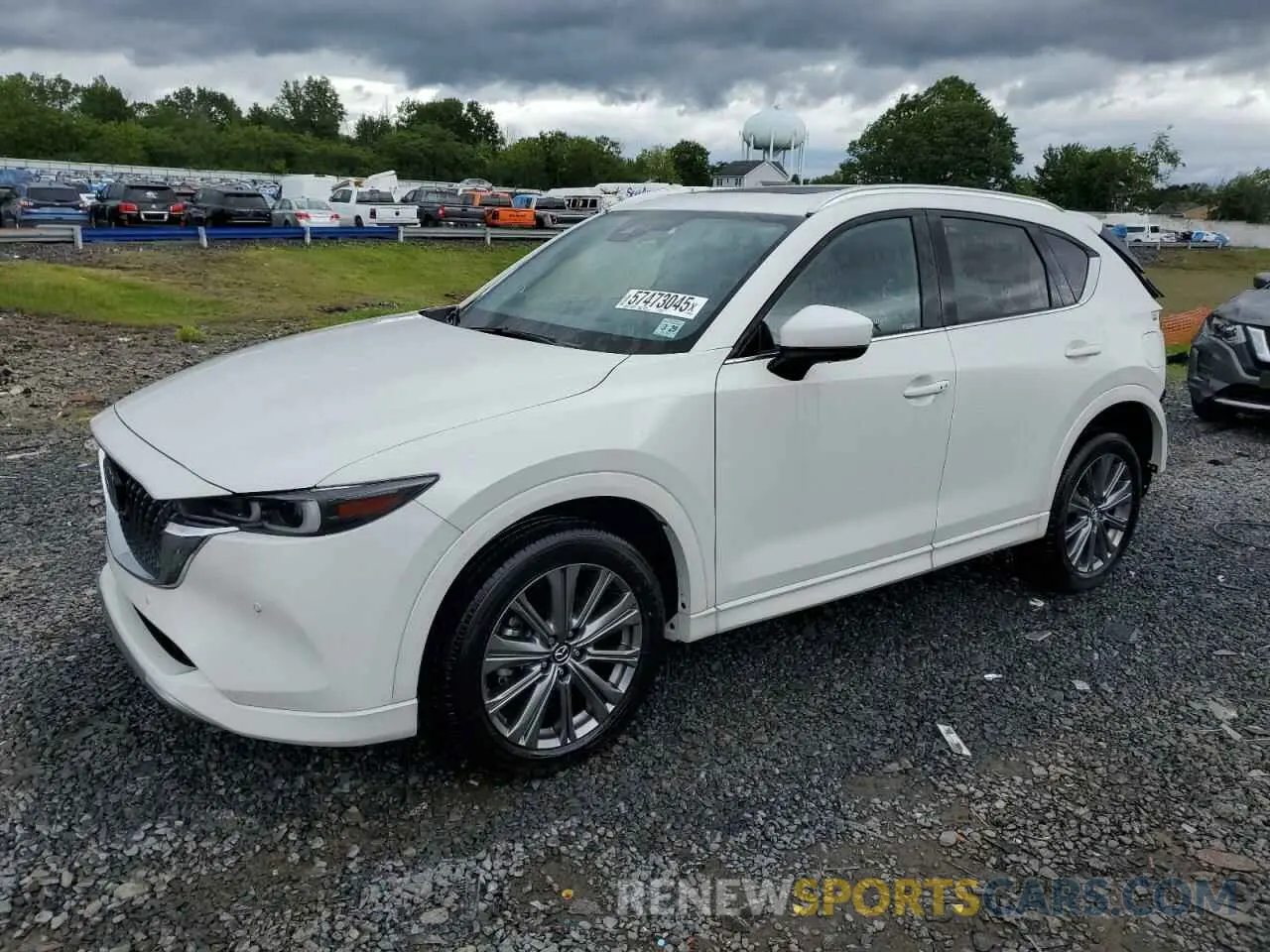 1 Photograph of a damaged car JM3KFBXYXR0437166 MAZDA CX-5 2024