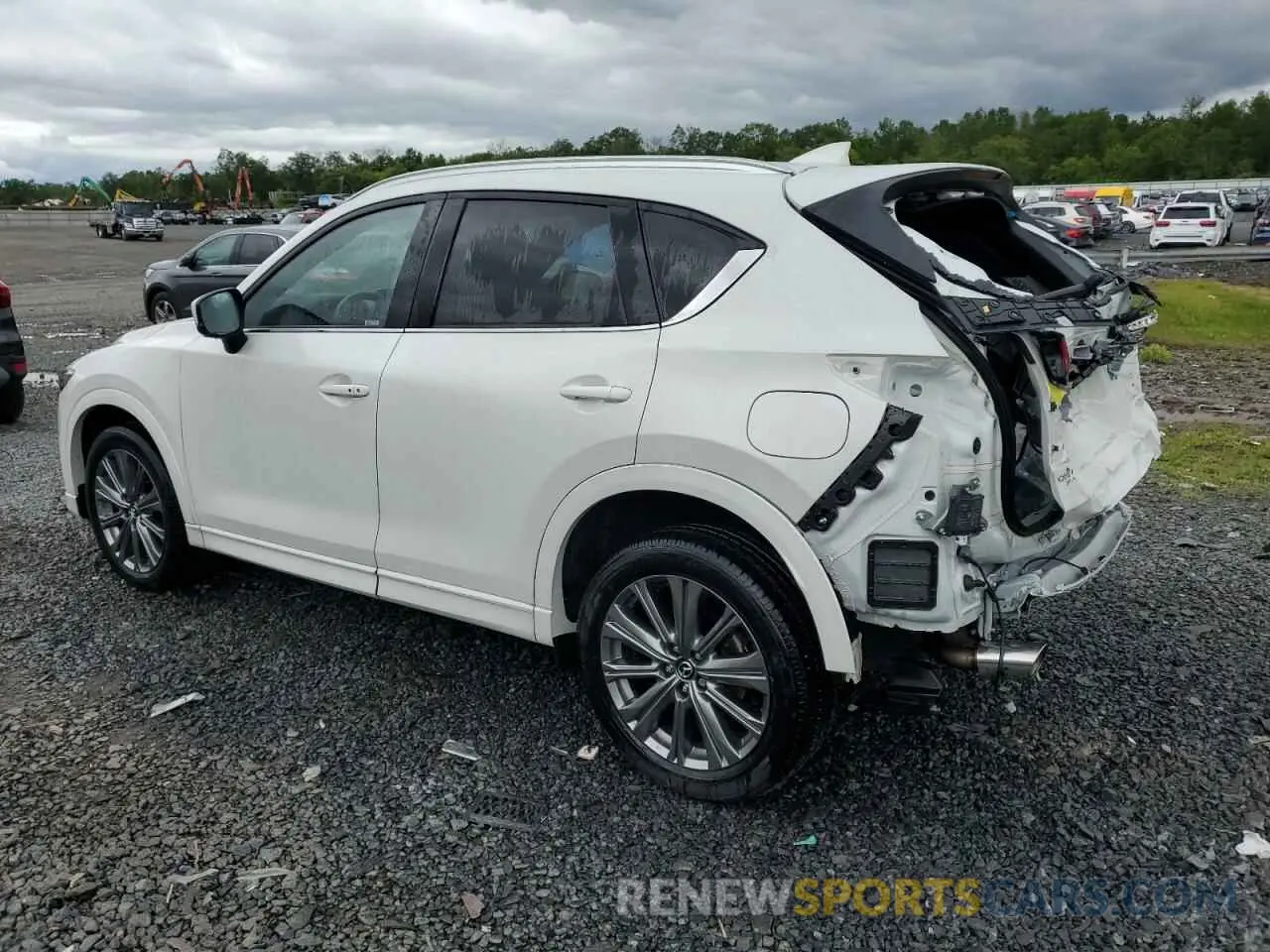 2 Photograph of a damaged car JM3KFBXYXR0437166 MAZDA CX-5 2024