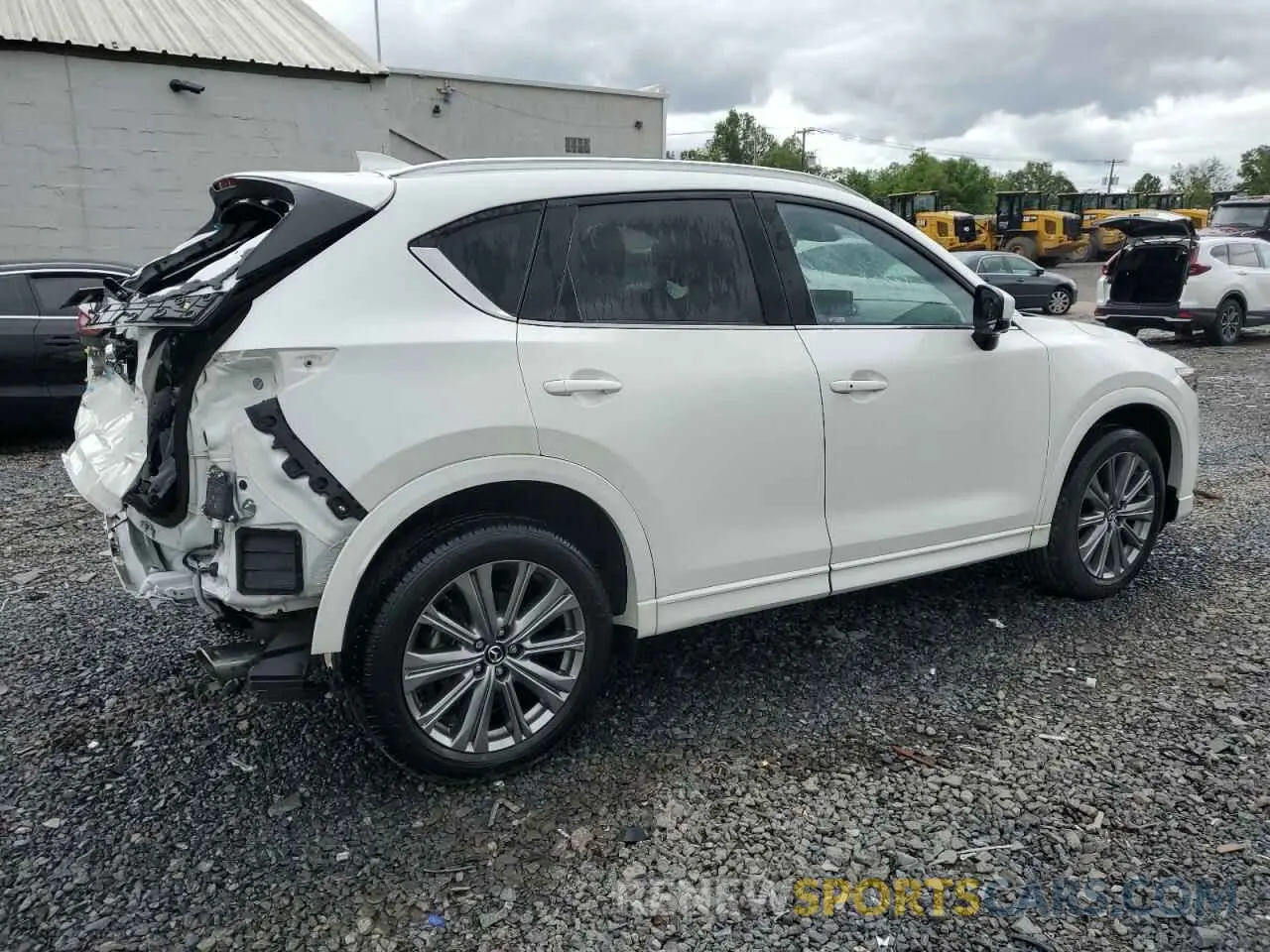 3 Photograph of a damaged car JM3KFBXYXR0437166 MAZDA CX-5 2024