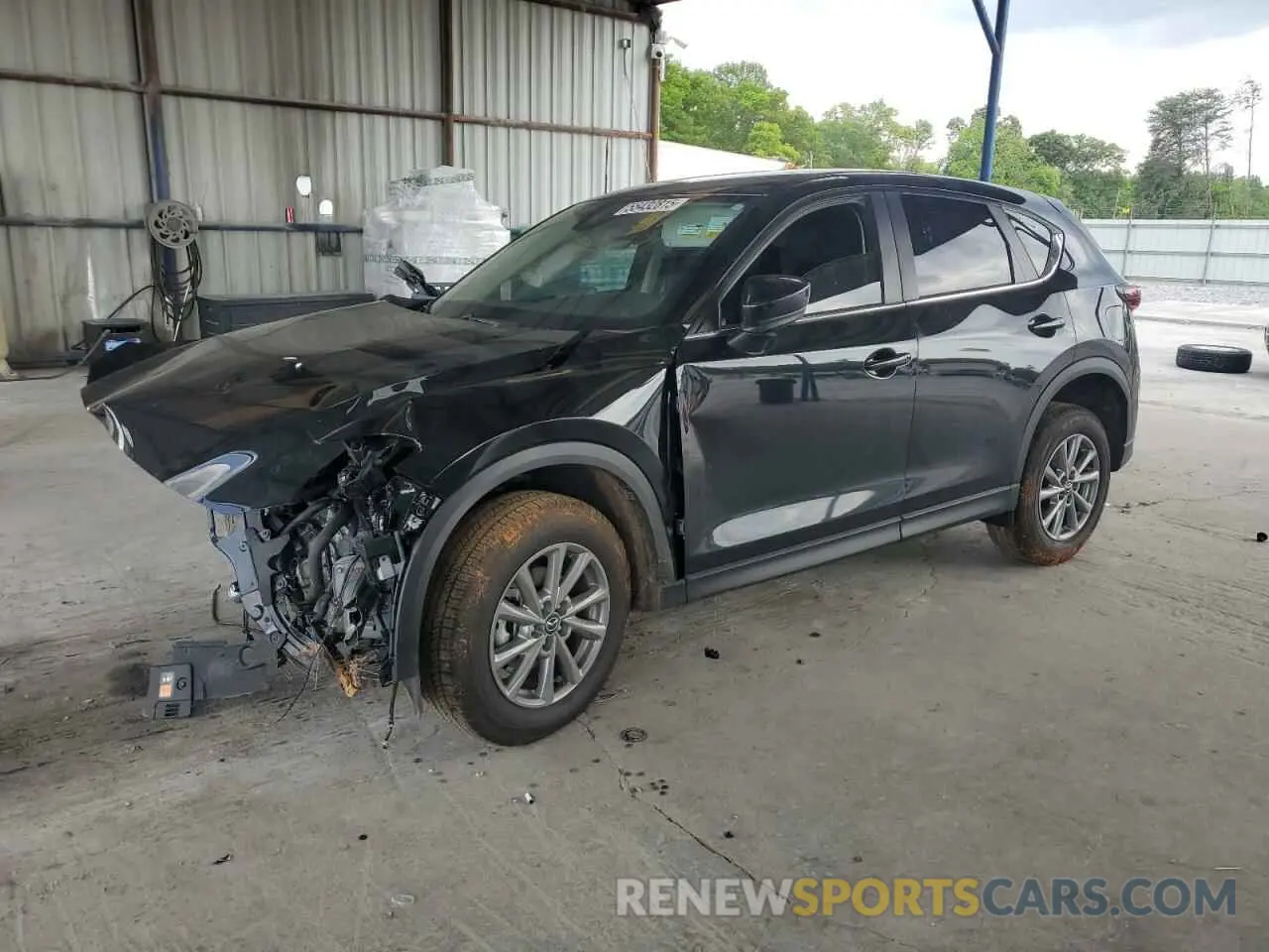 1 Photograph of a damaged car JM3KFBAL9S0609870 MAZDA CX-5 2025