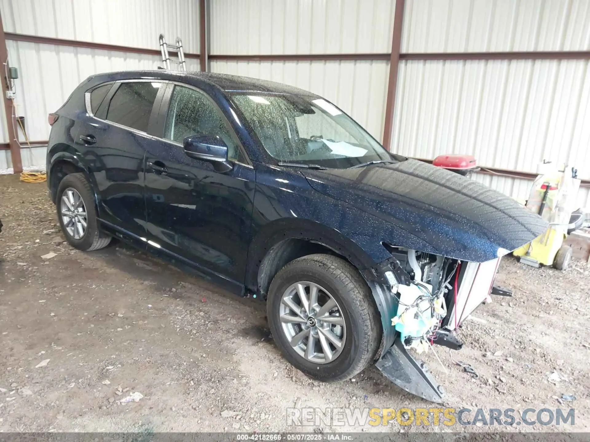 1 Photograph of a damaged car JM3KFBBL0S0597526 MAZDA CX-5 2025