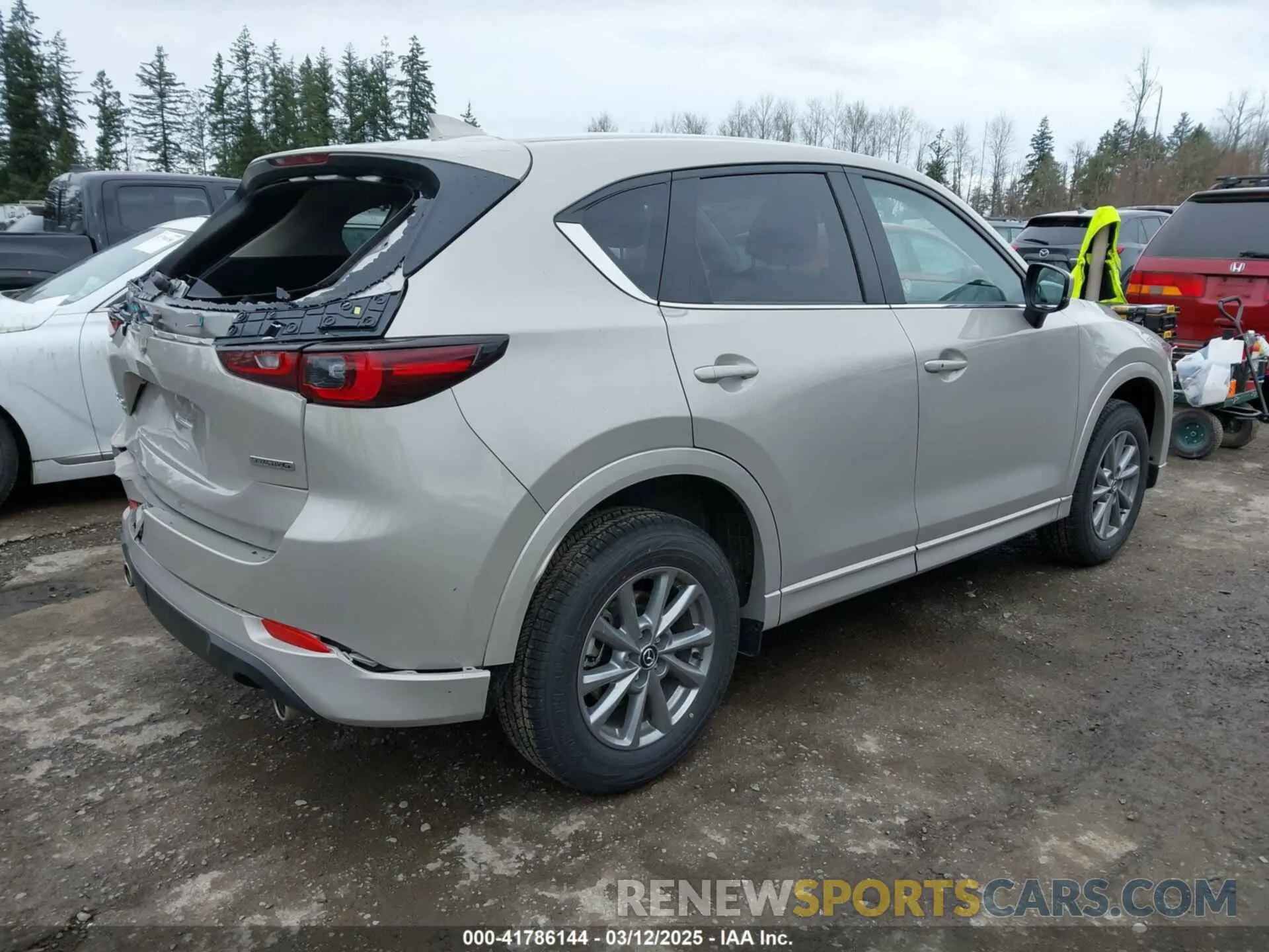 4 Photograph of a damaged car JM3KFBBL2S0590822 MAZDA CX-5 2025