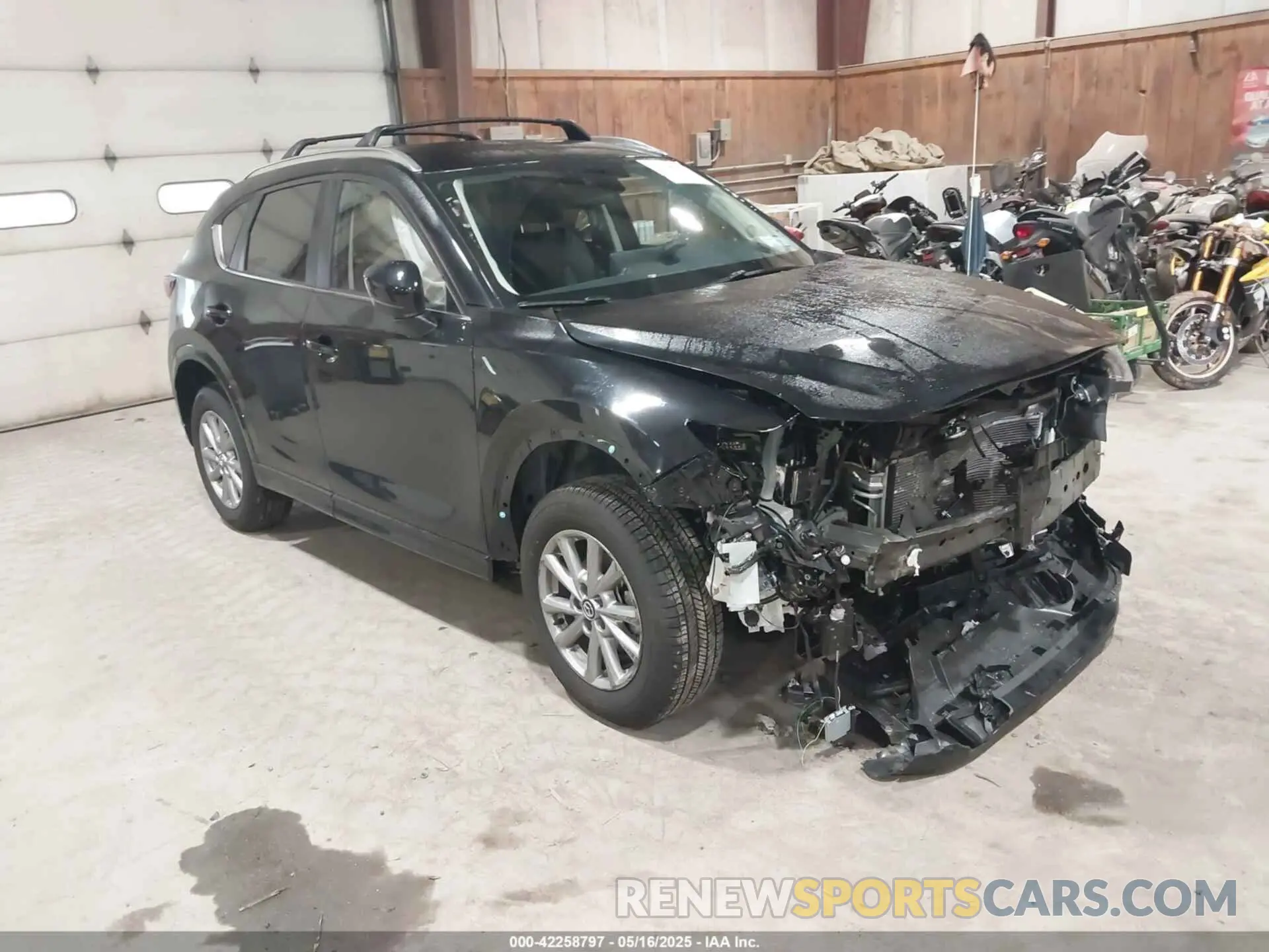 1 Photograph of a damaged car JM3KFBBL3S0549910 MAZDA CX-5 2025