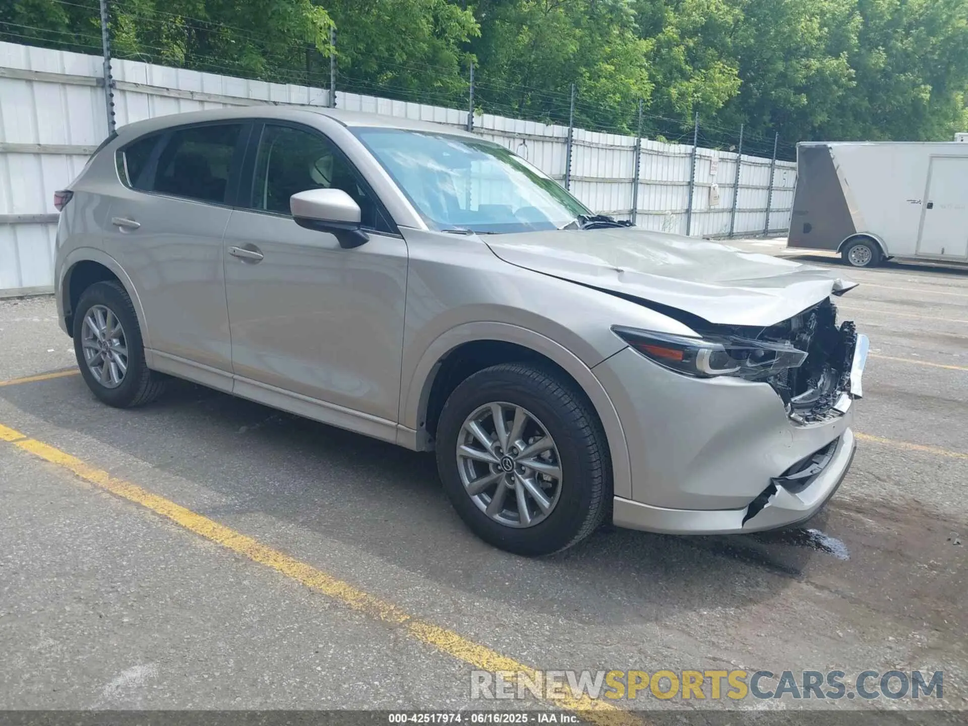1 Photograph of a damaged car JM3KFBBL8S0539521 MAZDA CX-5 2025