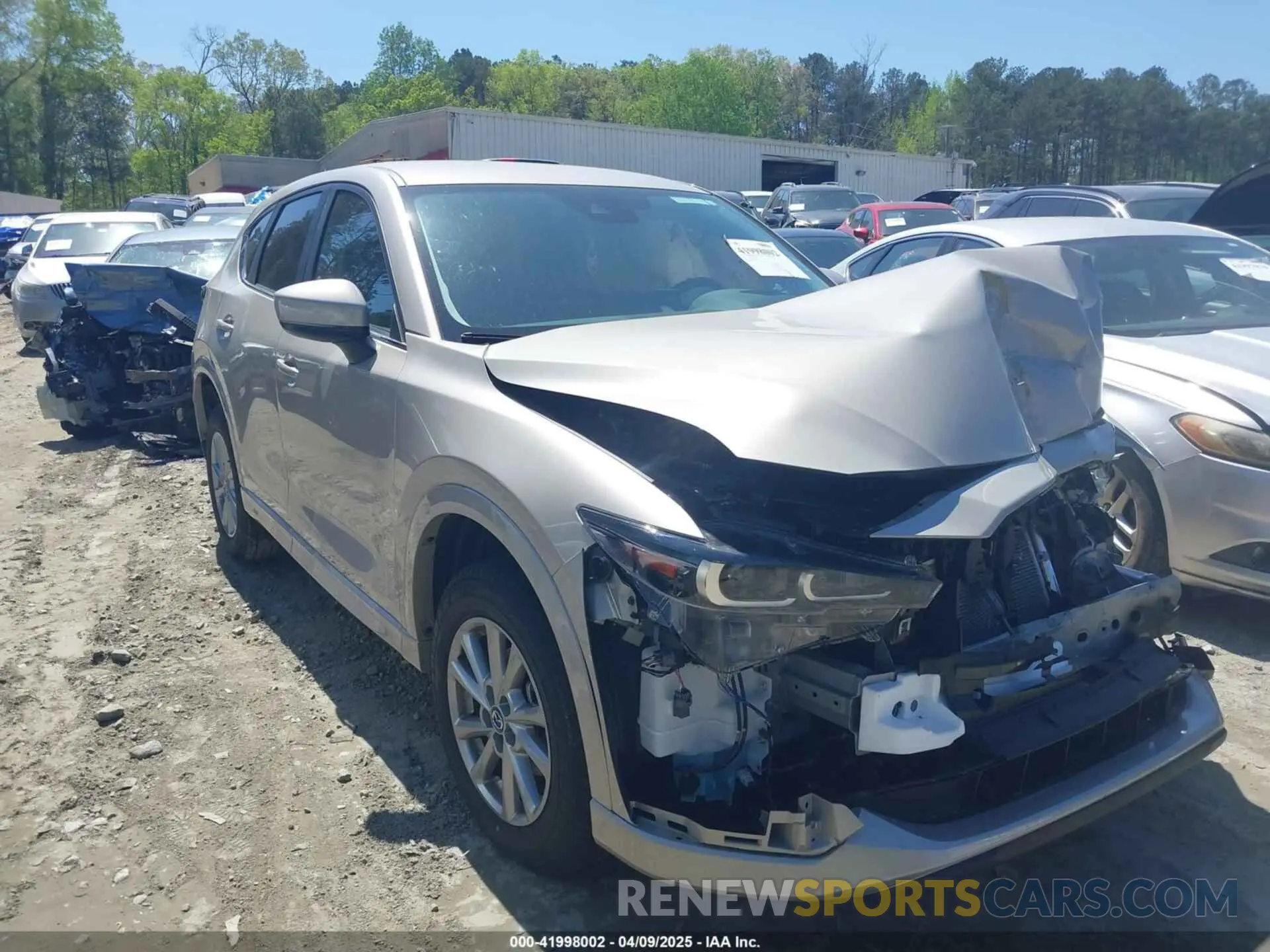 1 Photograph of a damaged car JM3KFBBL8S0585463 MAZDA CX-5 2025