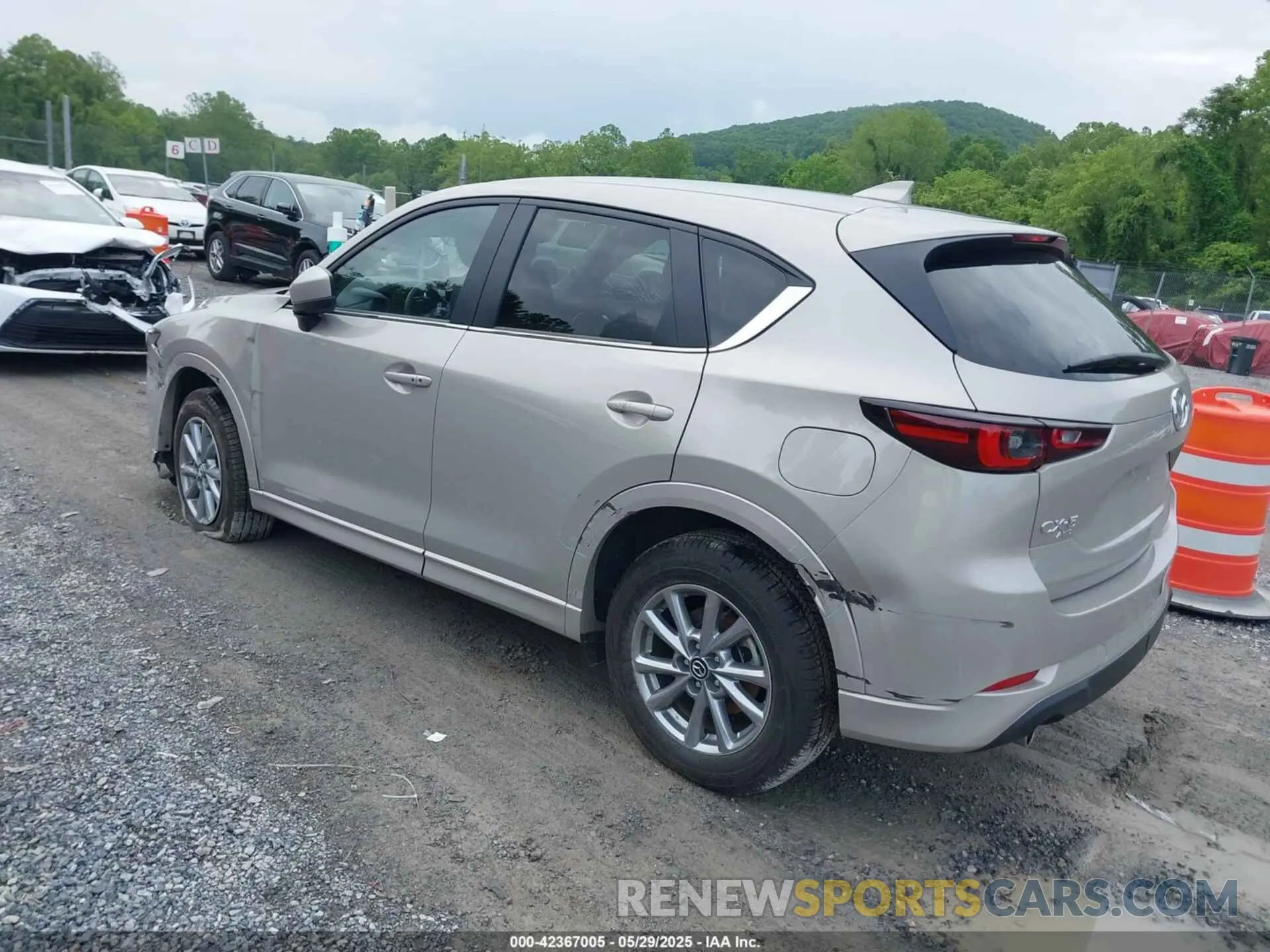 3 Photograph of a damaged car JM3KFBBL9S0587710 MAZDA CX-5 2025