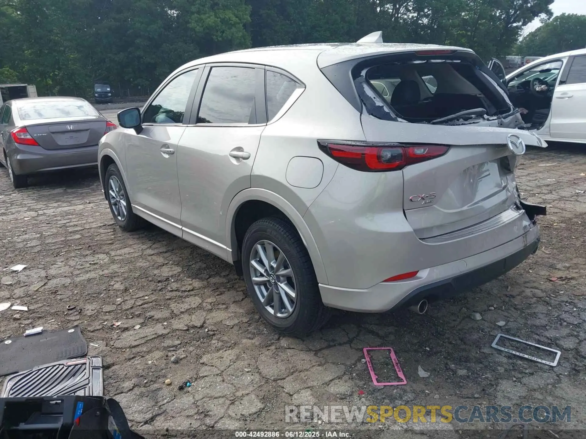 3 Photograph of a damaged car JM3KFBBLXS0566588 MAZDA CX-5 2025