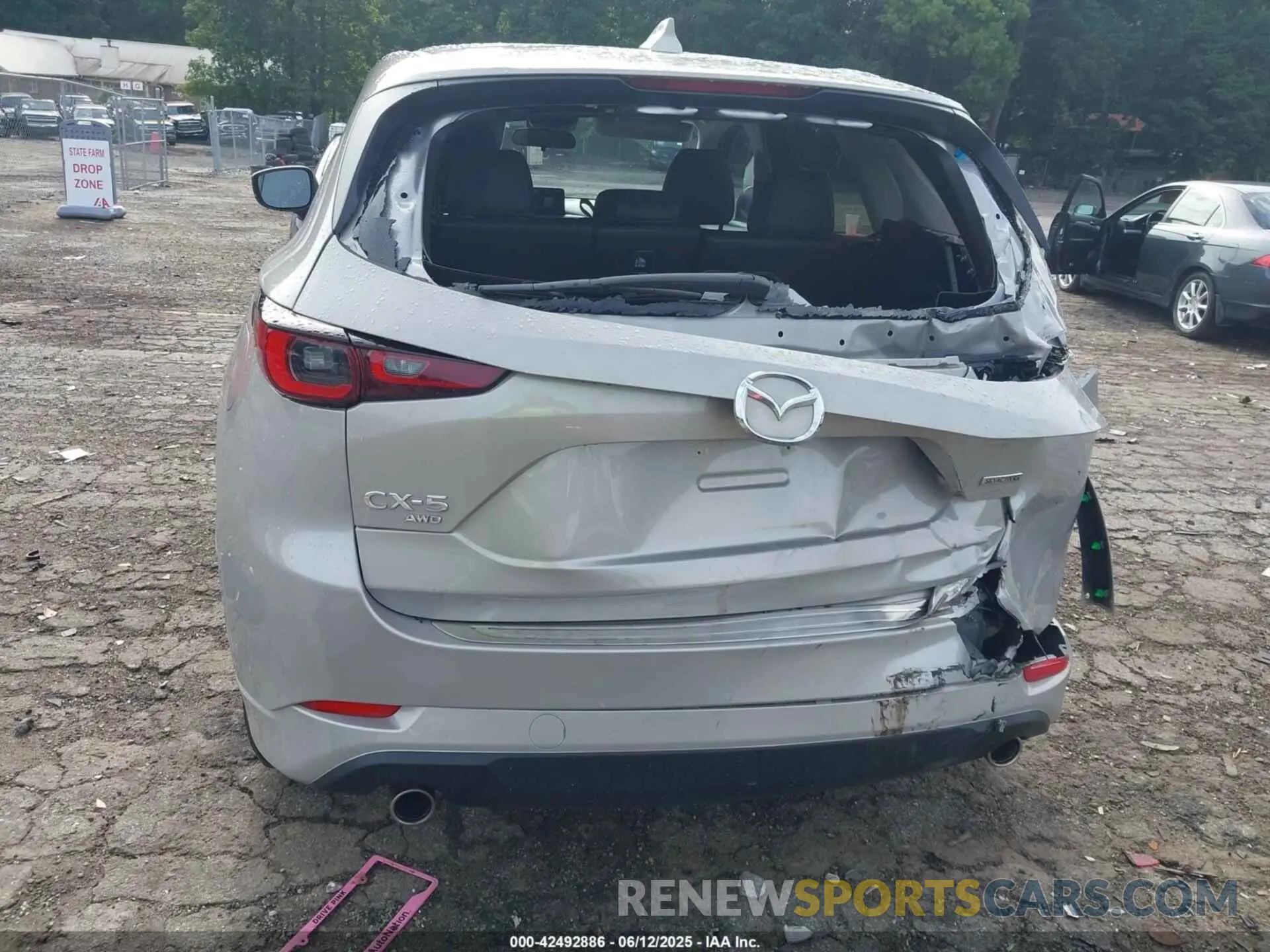 6 Photograph of a damaged car JM3KFBBLXS0566588 MAZDA CX-5 2025