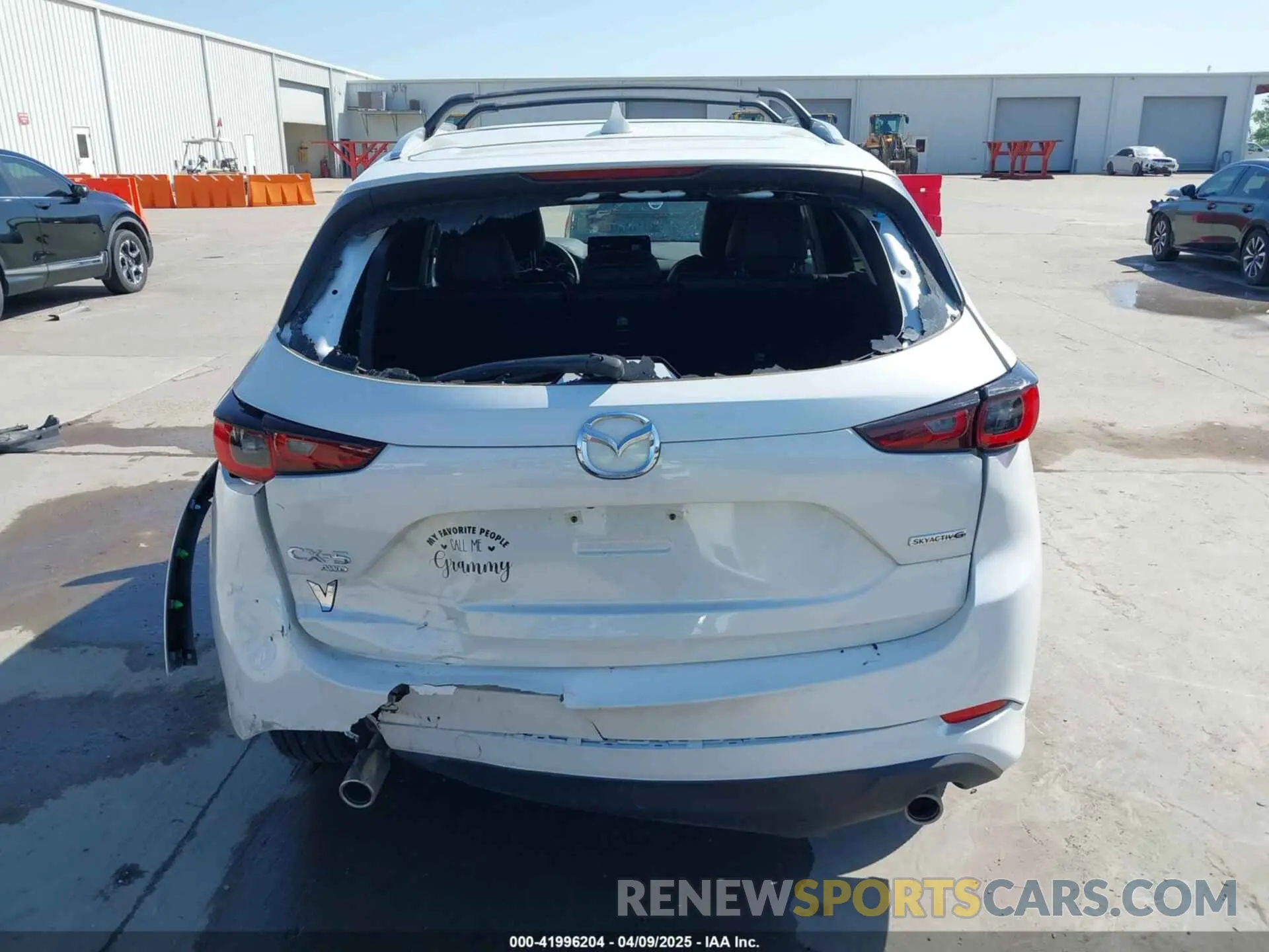 16 Photograph of a damaged car JM3KFBCL0S0571653 MAZDA CX-5 2025