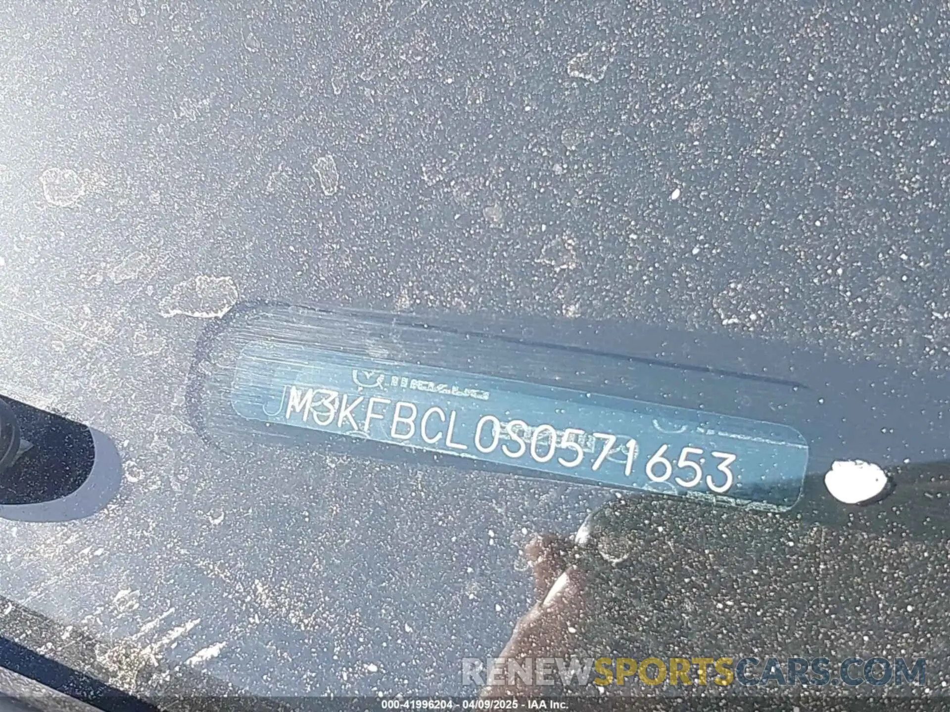 17 Photograph of a damaged car JM3KFBCL0S0571653 MAZDA CX-5 2025