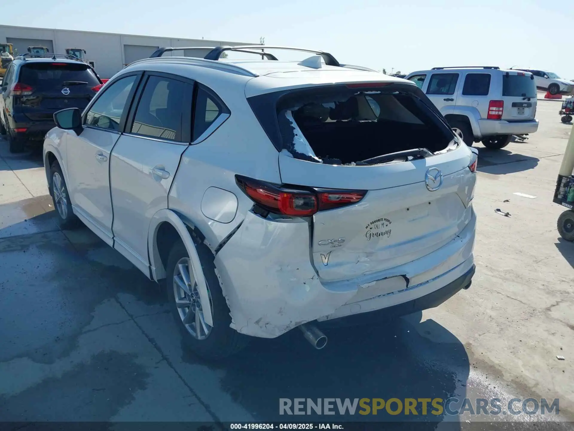 3 Photograph of a damaged car JM3KFBCL0S0571653 MAZDA CX-5 2025