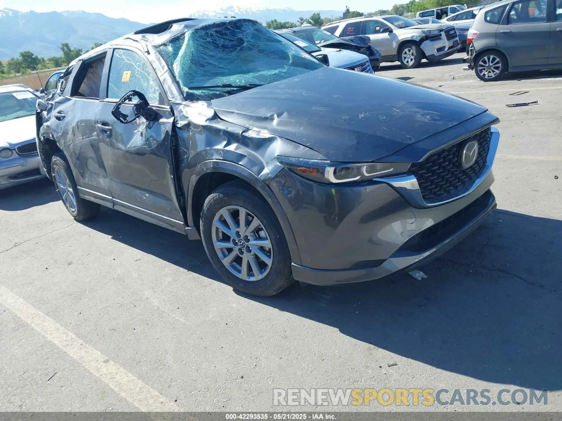 1 Photograph of a damaged car JM3KFBCL0S0628563 MAZDA CX-5 2025