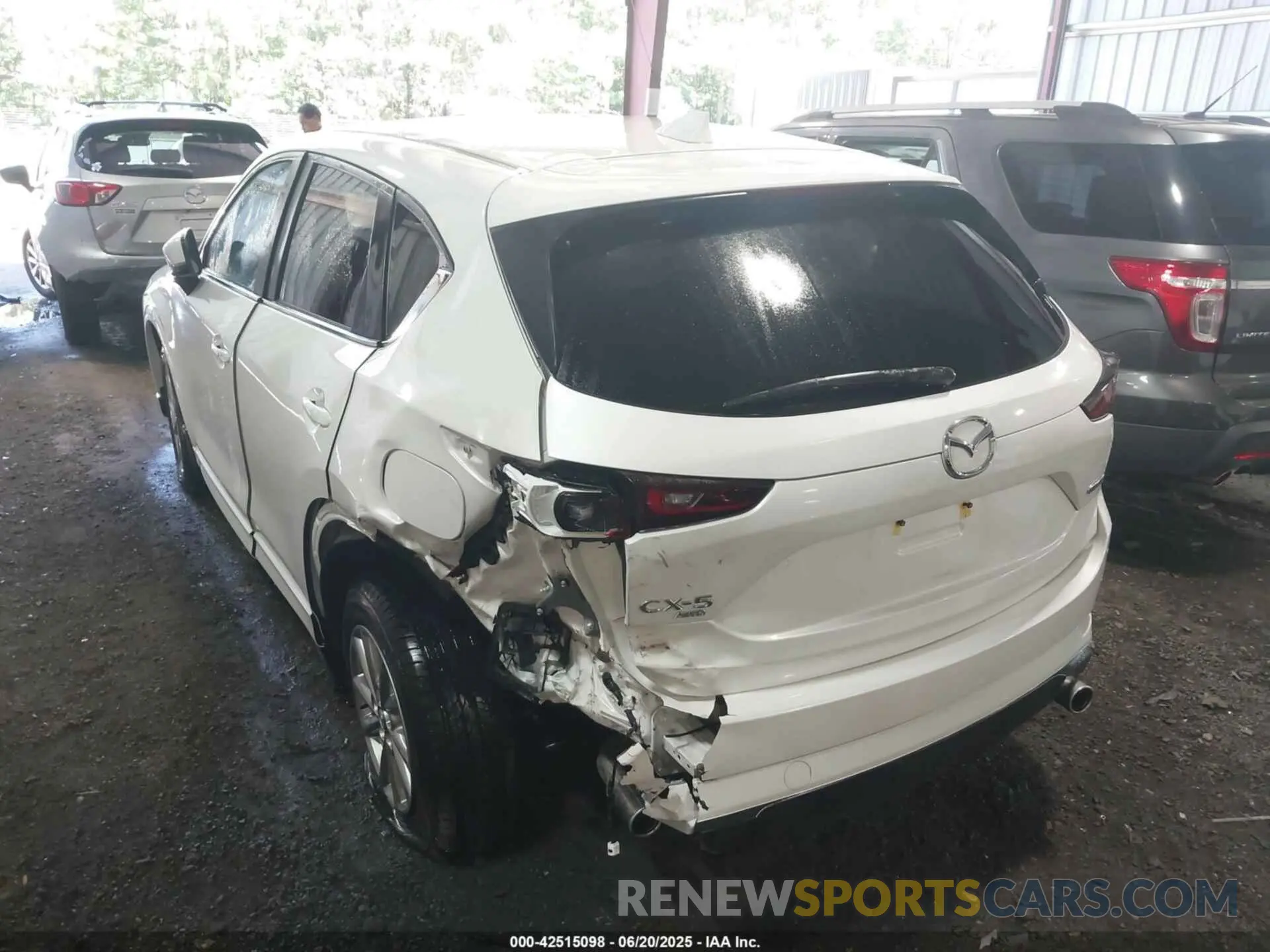 6 Photograph of a damaged car JM3KFBCL2S0577650 MAZDA CX-5 2025
