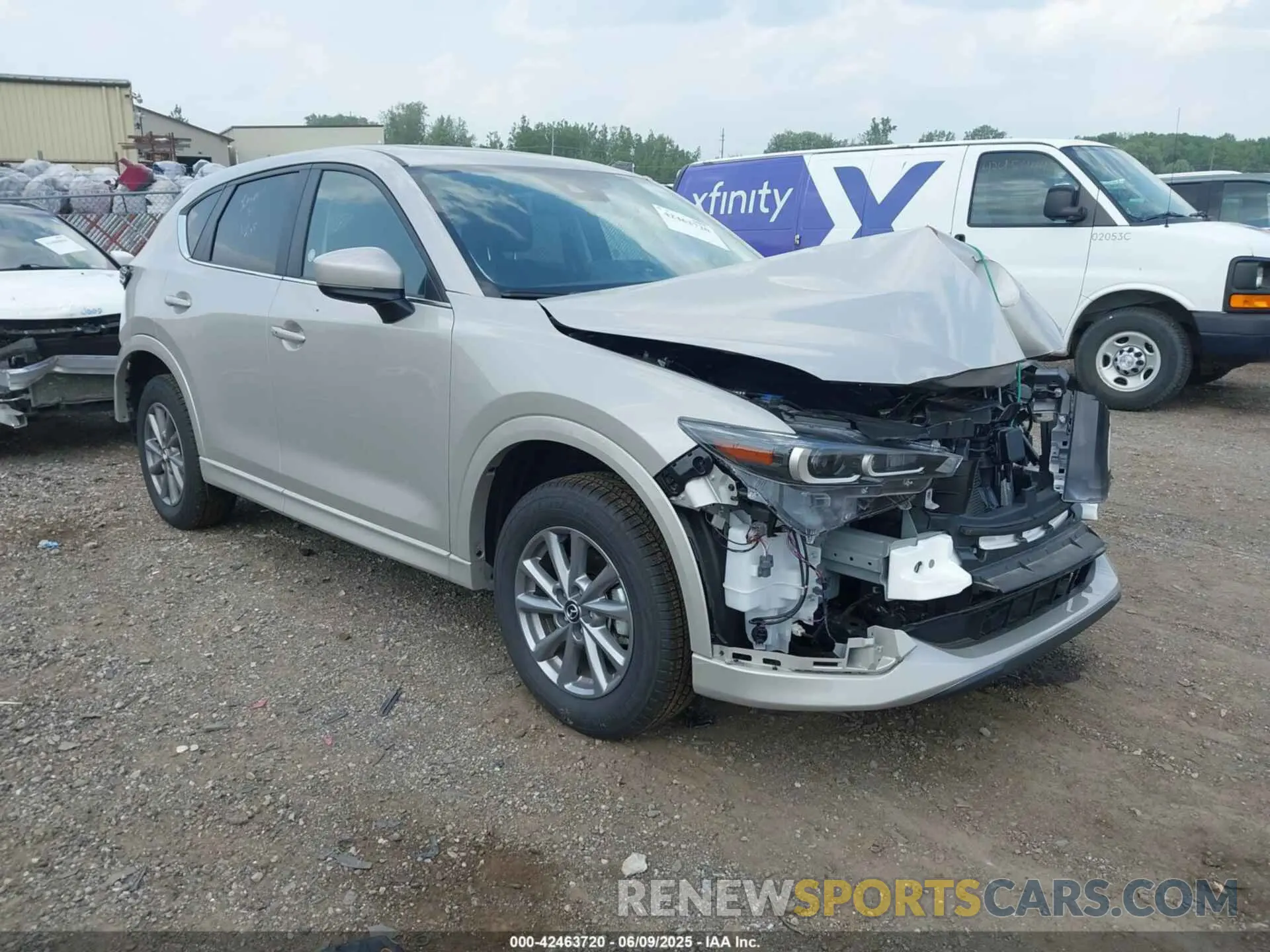 1 Photograph of a damaged car JM3KFBCL2S0584775 MAZDA CX-5 2025