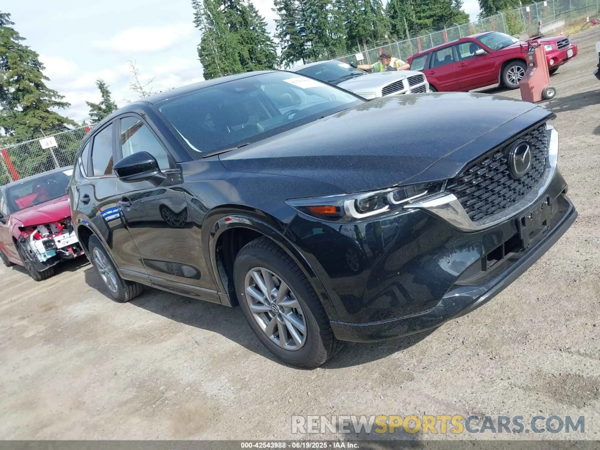 1 Photograph of a damaged car JM3KFBCL2S0589653 MAZDA CX-5 2025