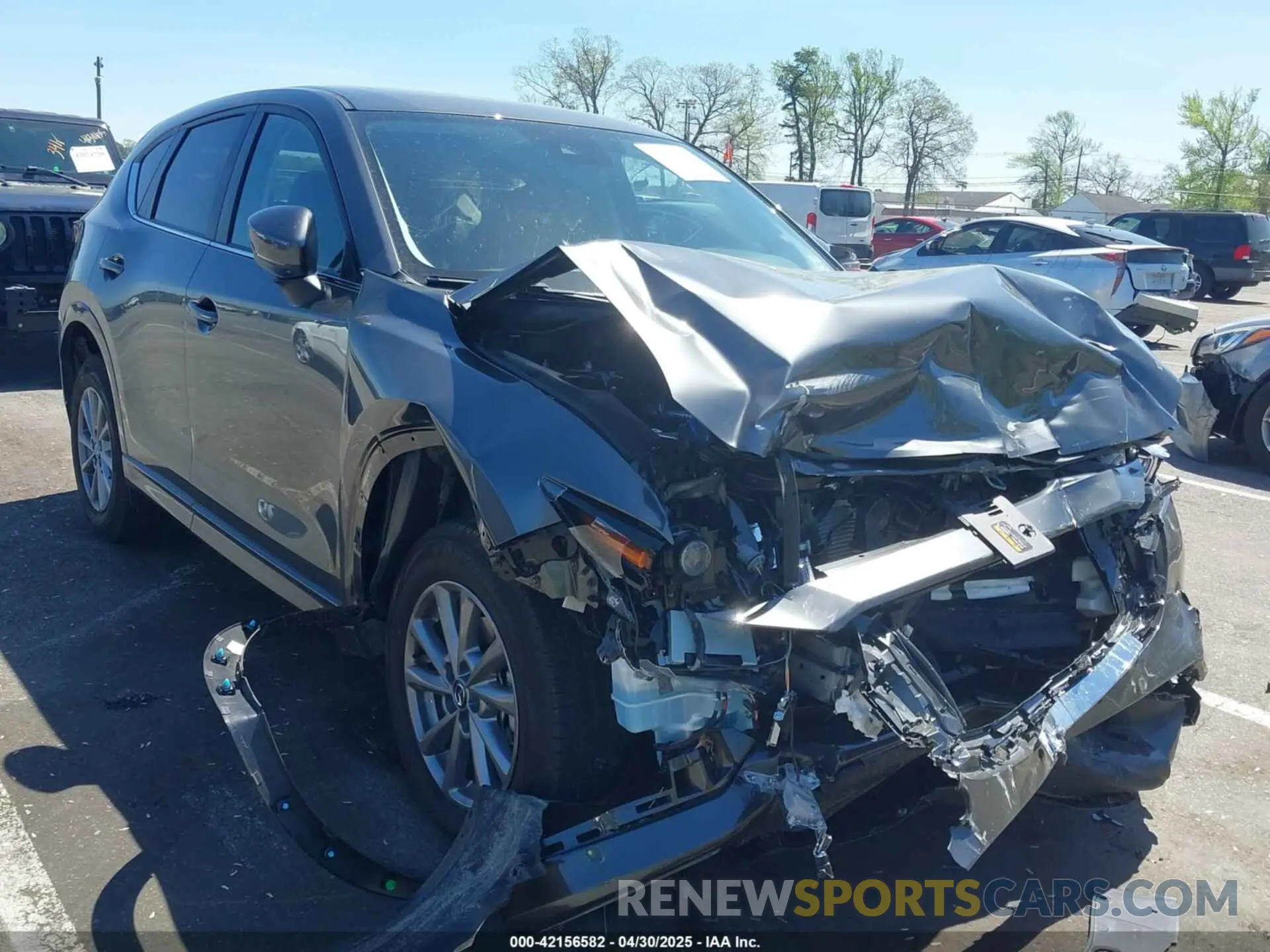 1 Photograph of a damaged car JM3KFBCL3S0615158 MAZDA CX-5 2025