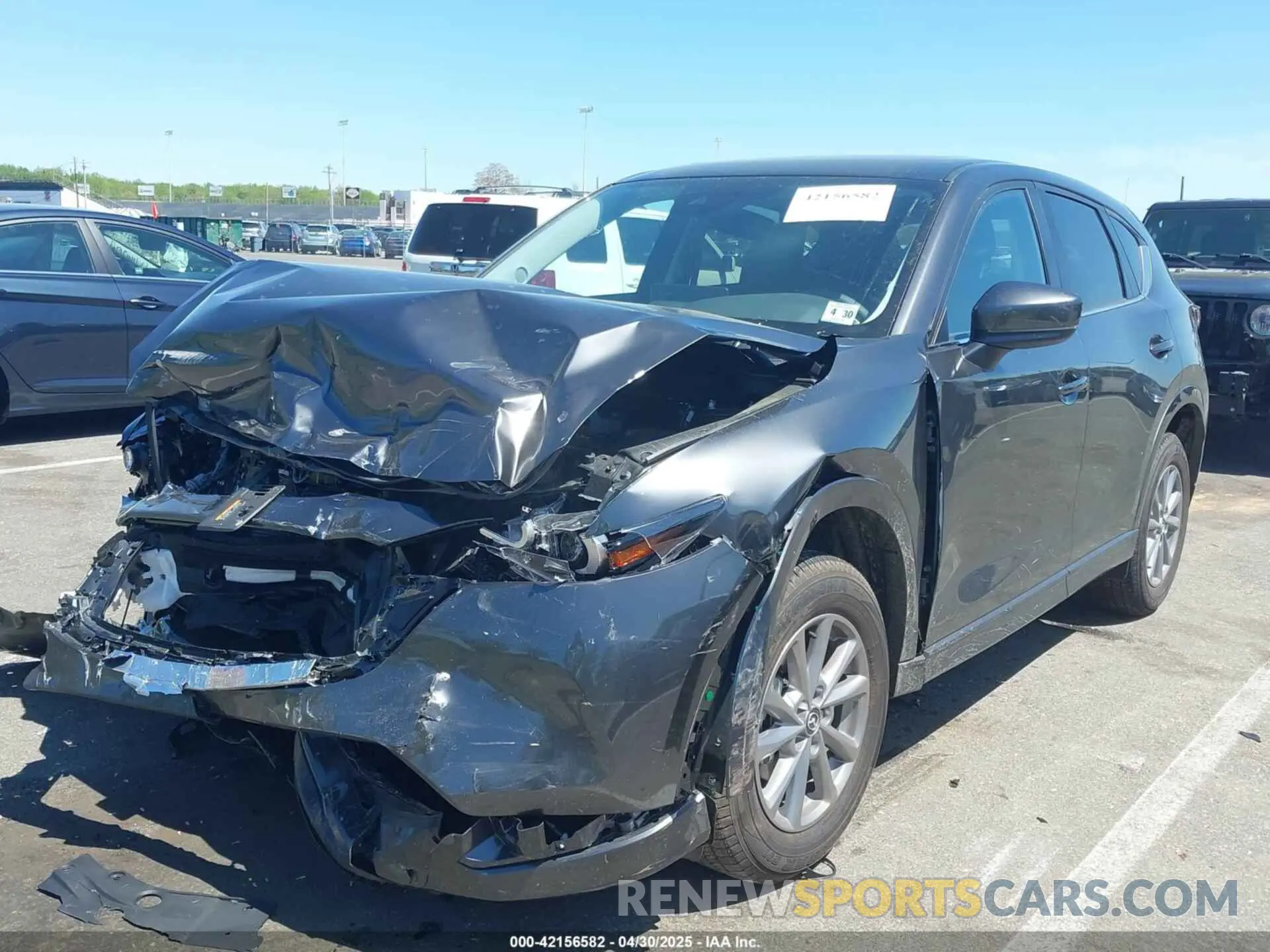 2 Photograph of a damaged car JM3KFBCL3S0615158 MAZDA CX-5 2025