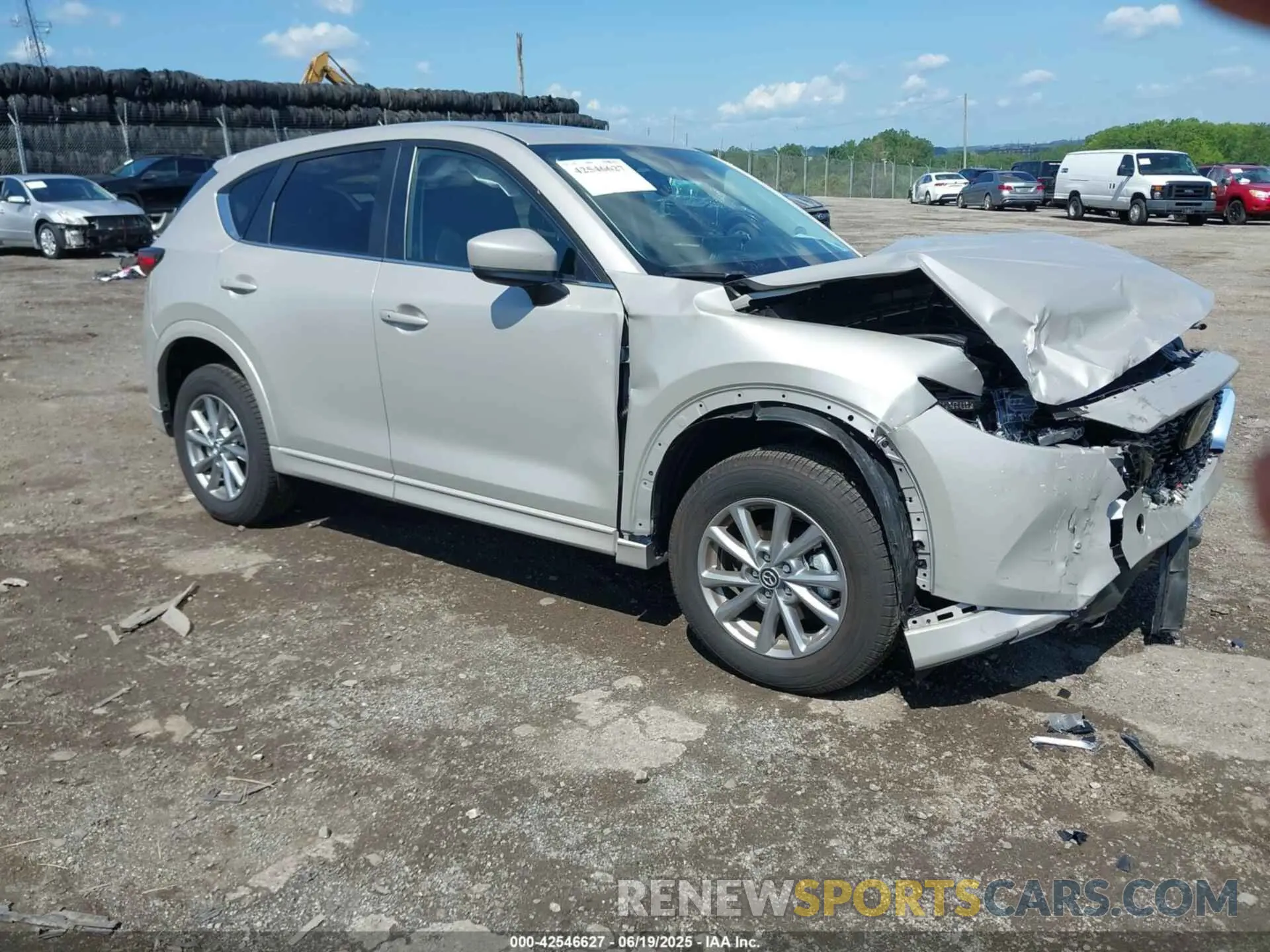 1 Photograph of a damaged car JM3KFBCL4S0586267 MAZDA CX-5 2025