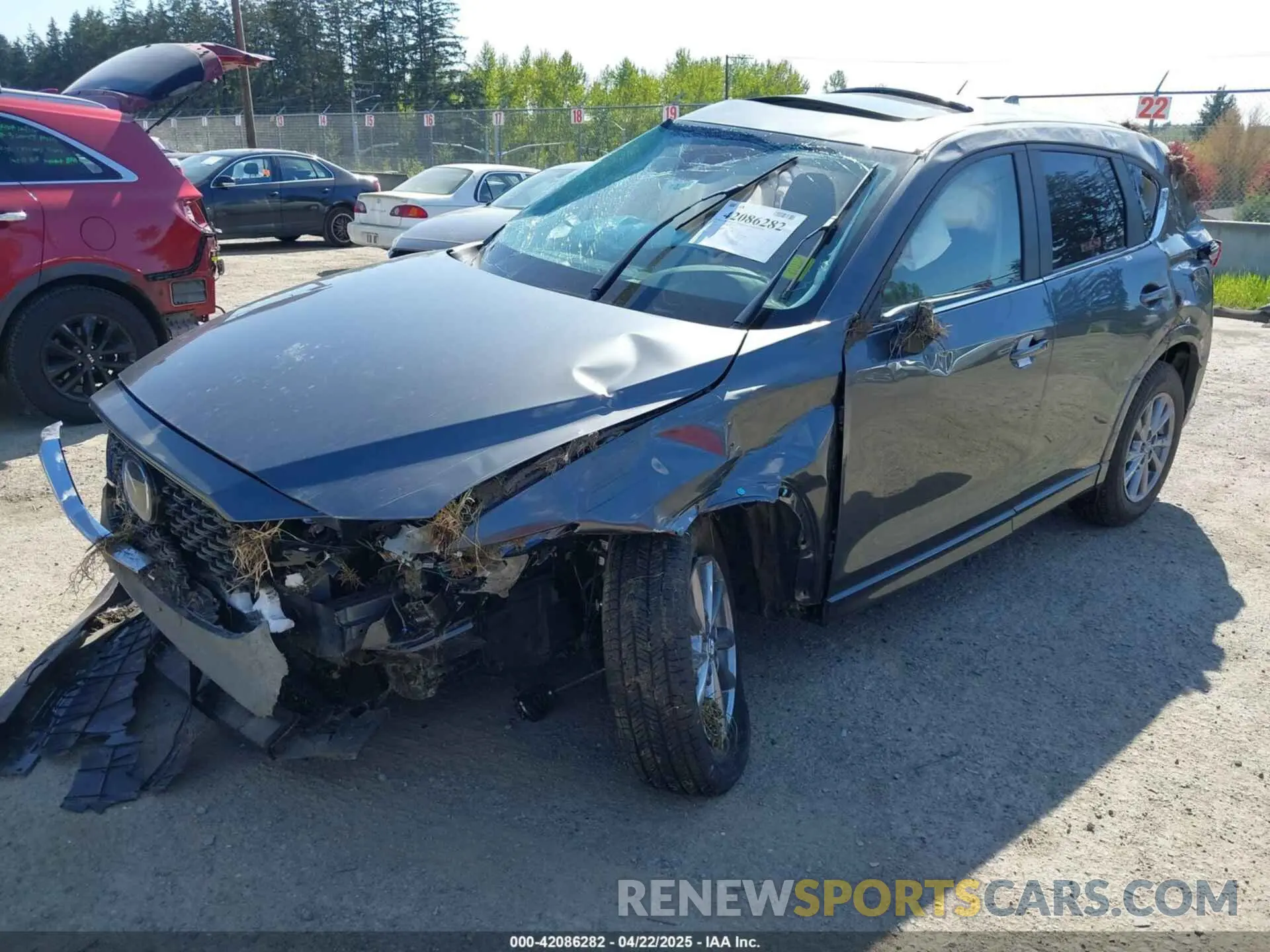 2 Photograph of a damaged car JM3KFBCL8S0603670 MAZDA CX-5 2025