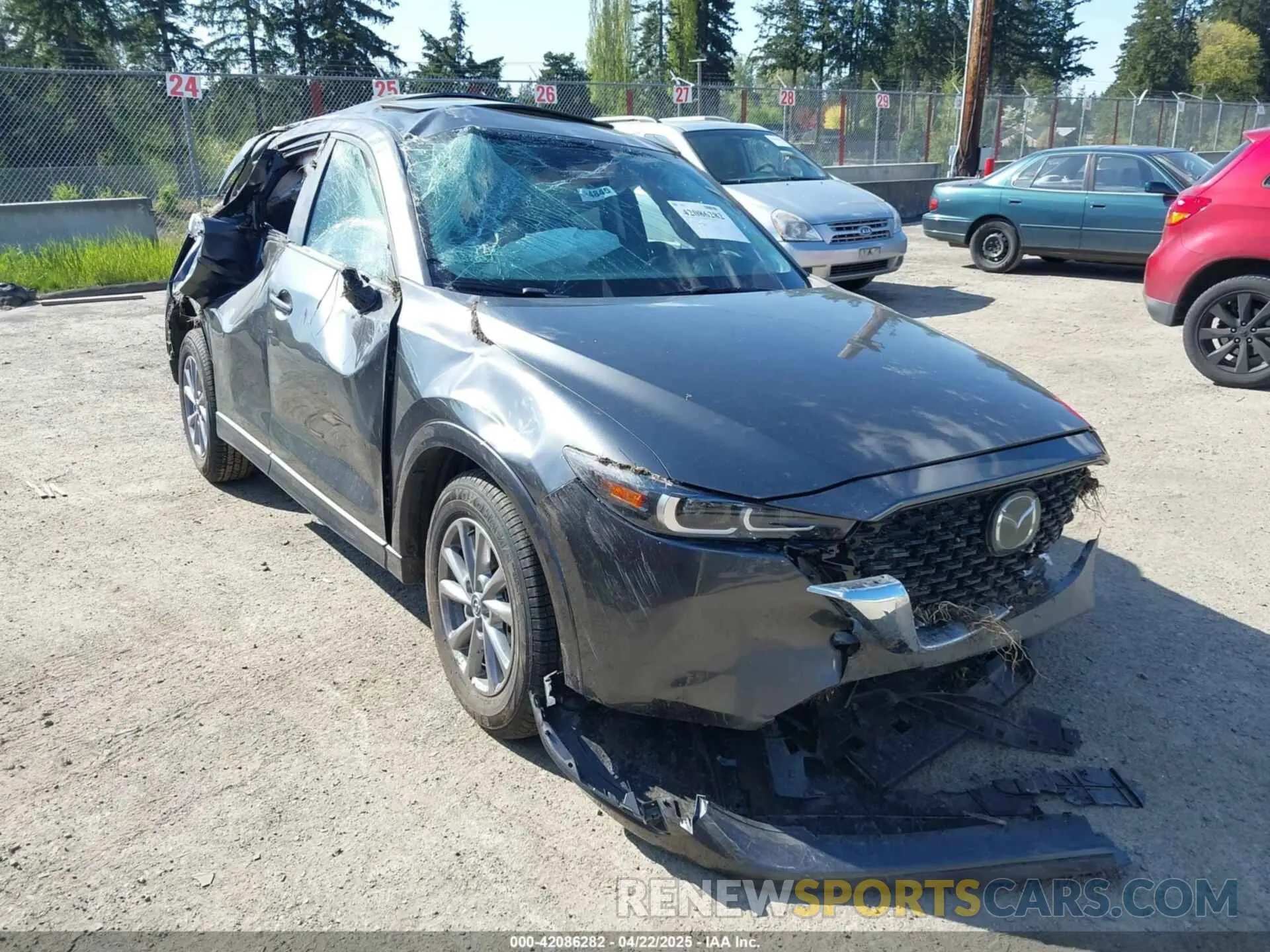 6 Photograph of a damaged car JM3KFBCL8S0603670 MAZDA CX-5 2025