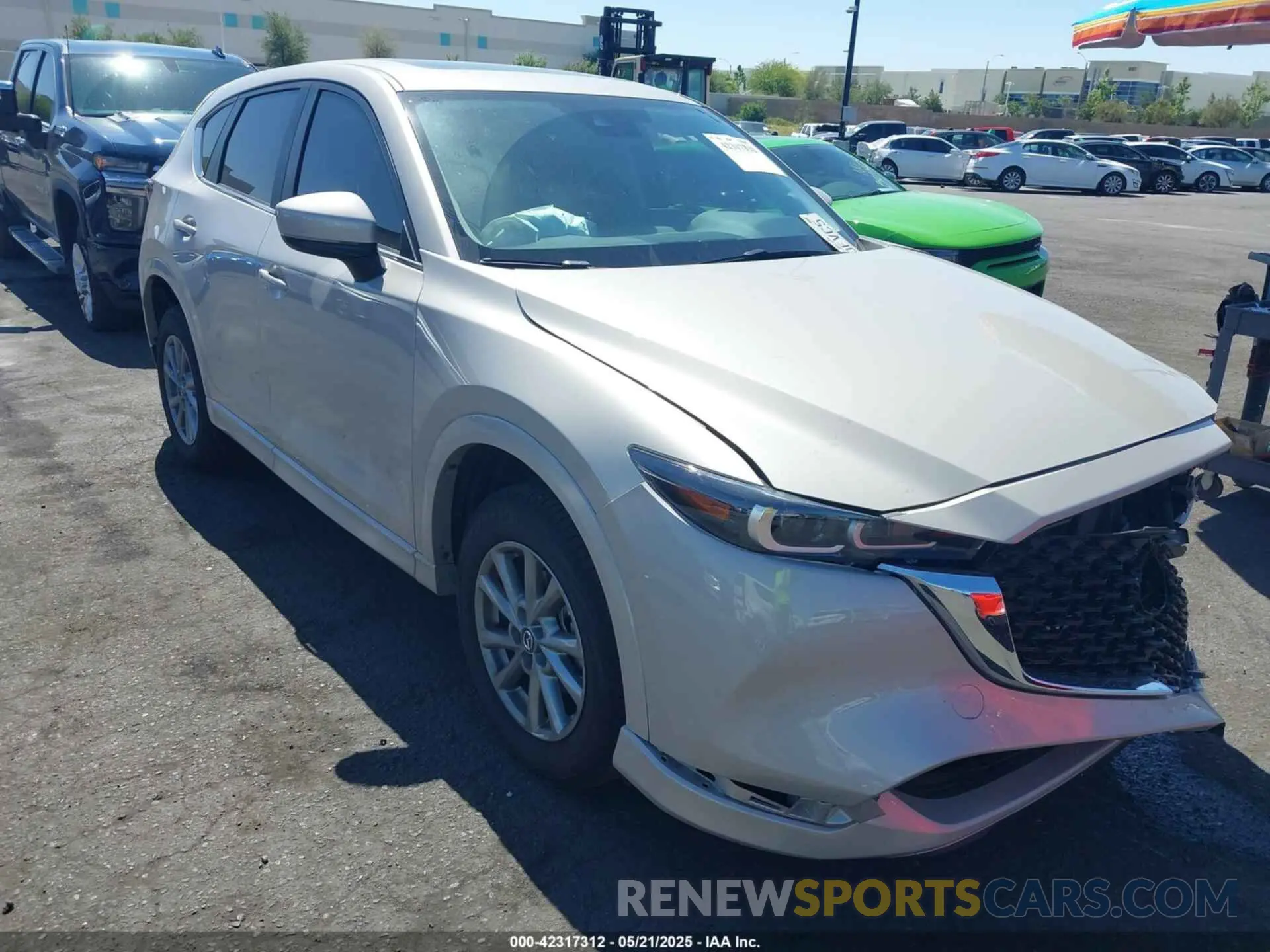 1 Photograph of a damaged car JM3KFBCL8S0626656 MAZDA CX-5 2025