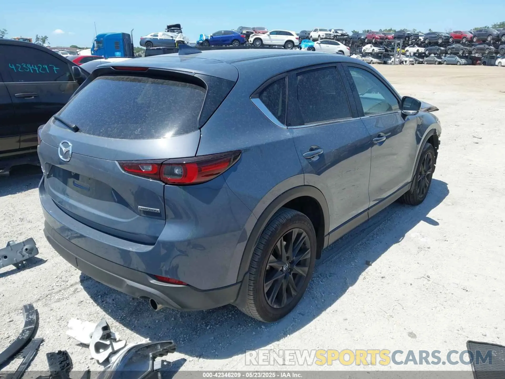4 Photograph of a damaged car JM3KFBCM1S0580726 MAZDA CX-5 2025