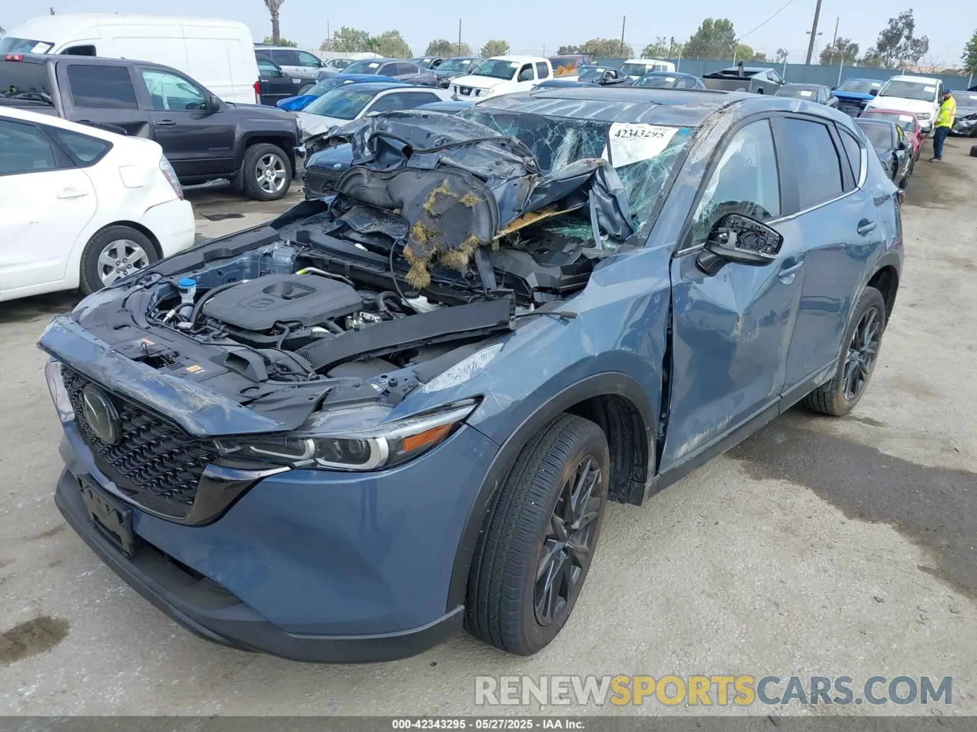 2 Photograph of a damaged car JM3KFBCM1S0636678 MAZDA CX-5 2025
