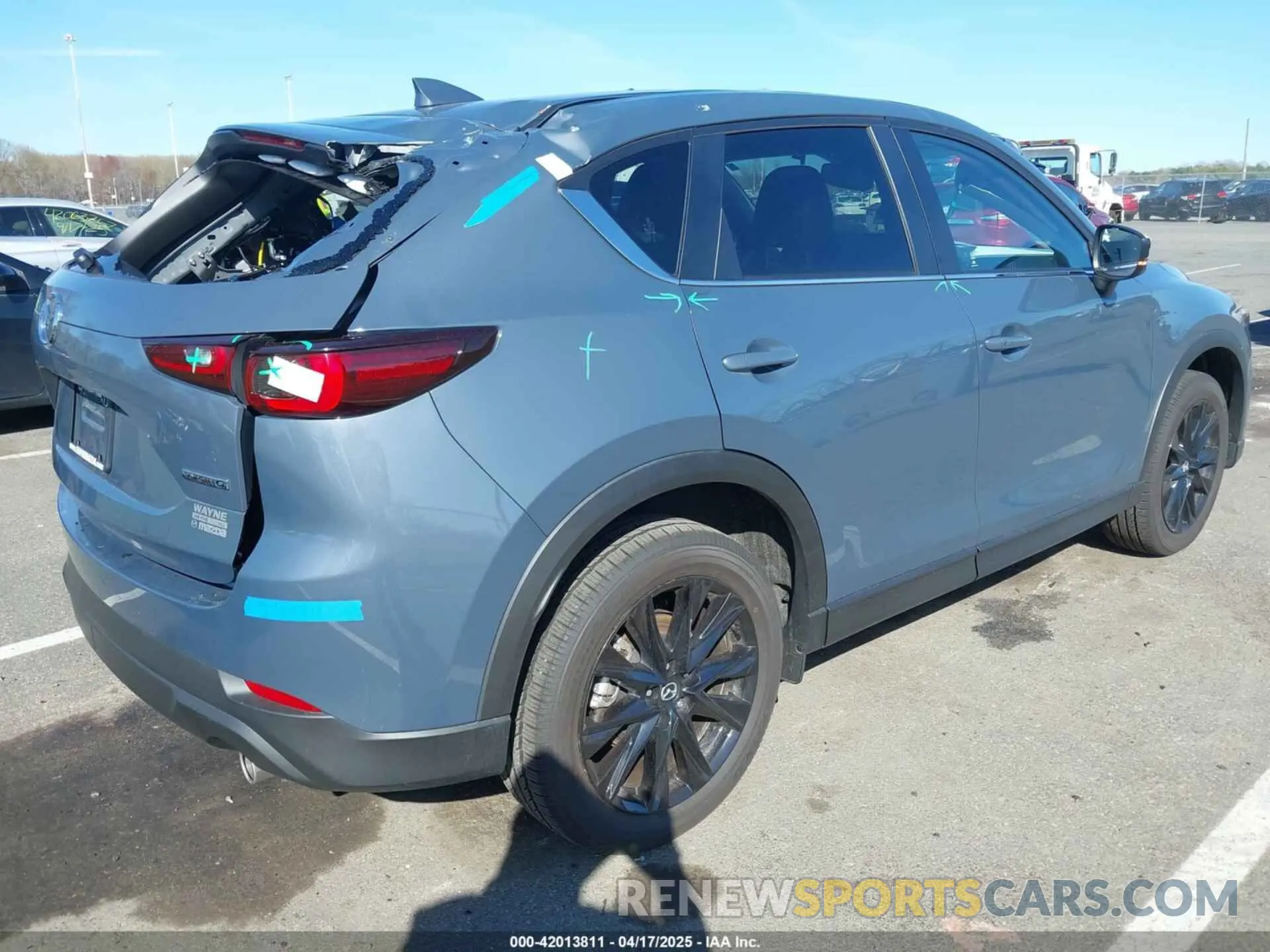 4 Photograph of a damaged car JM3KFBCM9S0558117 MAZDA CX-5 2025