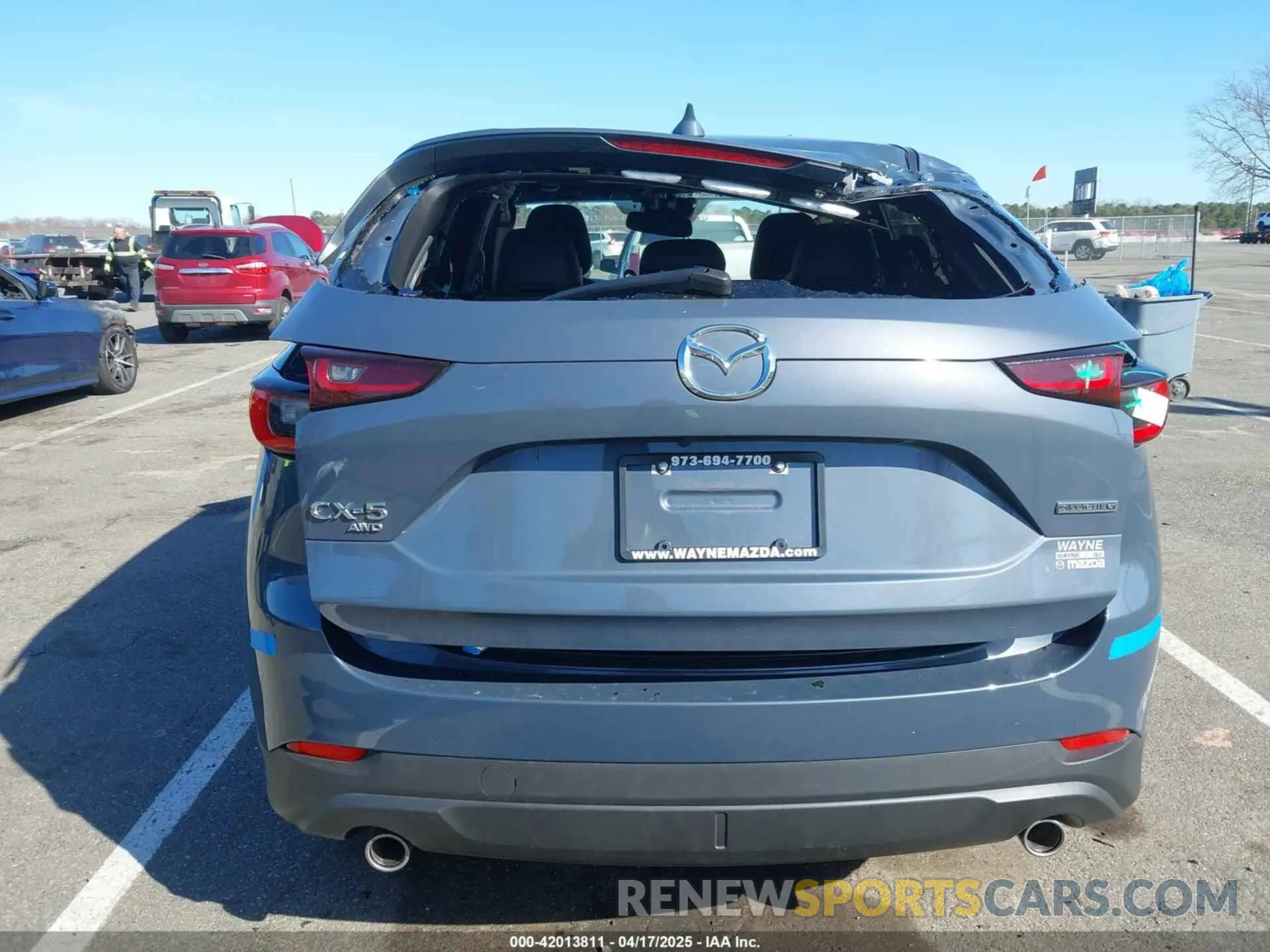6 Photograph of a damaged car JM3KFBCM9S0558117 MAZDA CX-5 2025