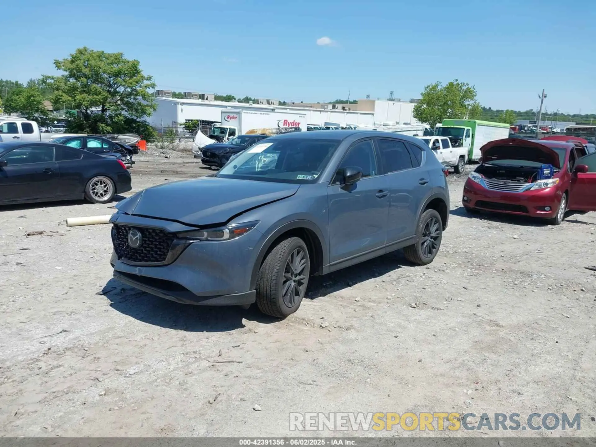 2 Photograph of a damaged car JM3KFBCM9S0639523 MAZDA CX-5 2025