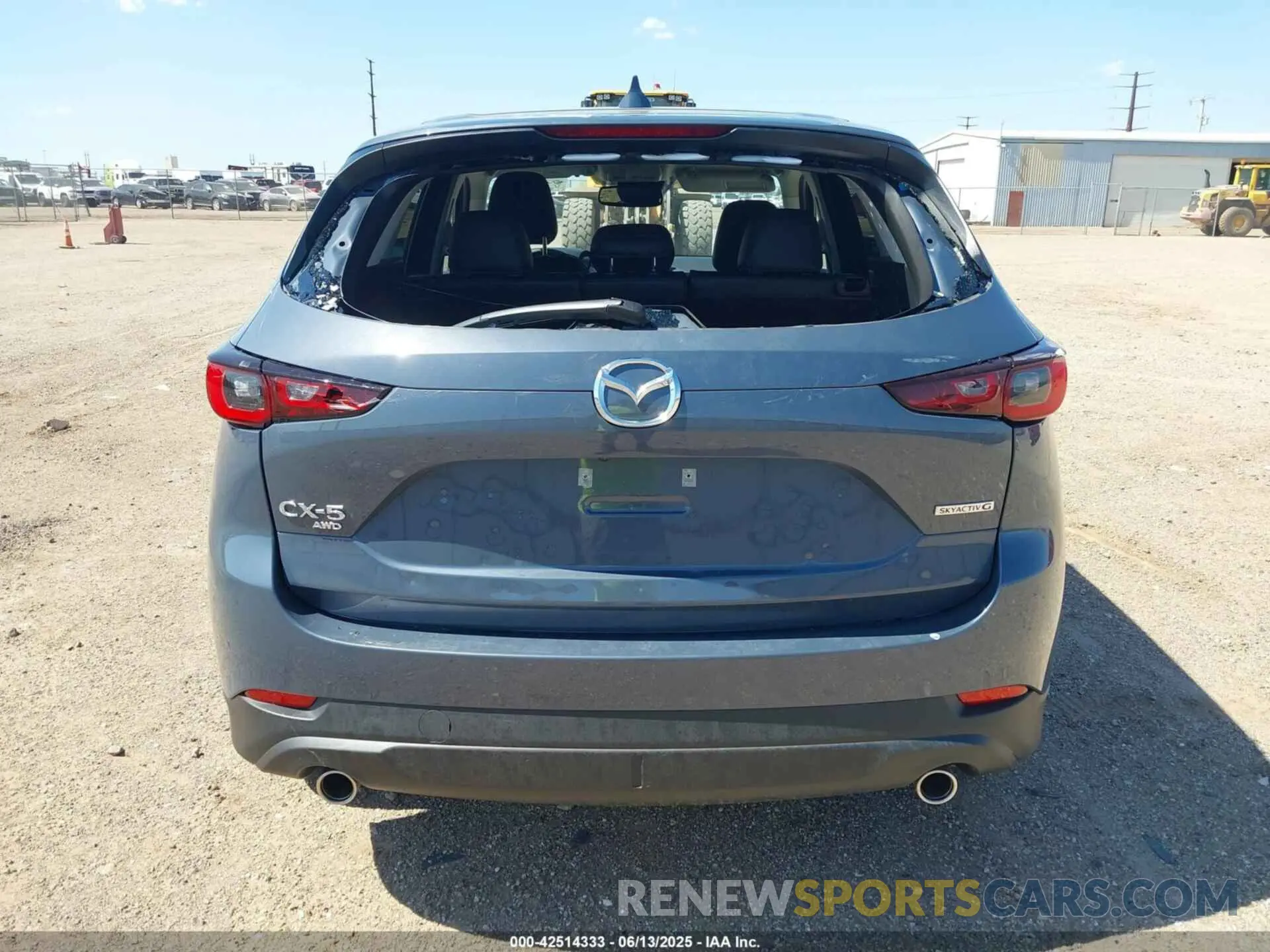 16 Photograph of a damaged car JM3KFBCMXS0673129 MAZDA CX-5 2025