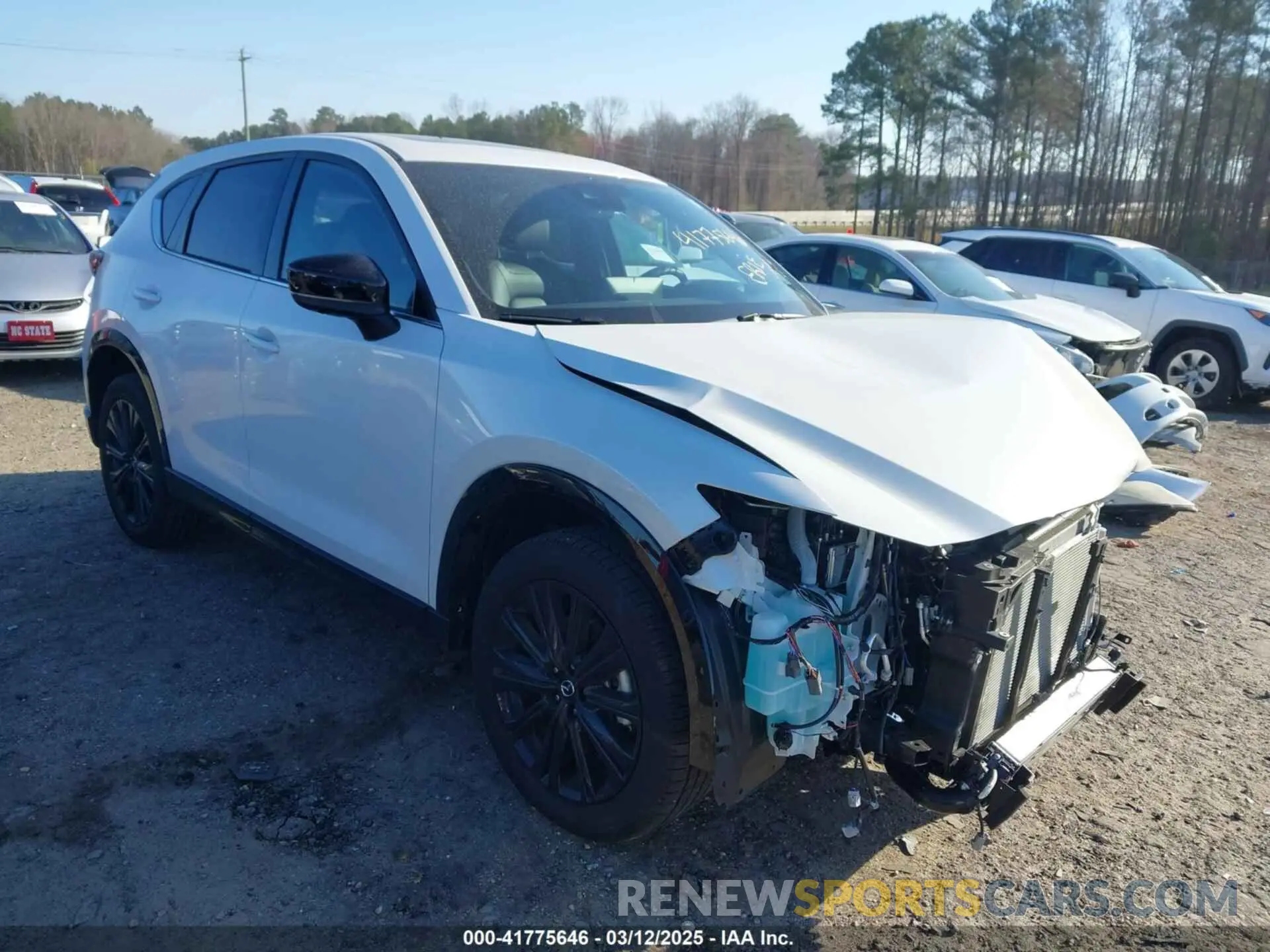 1 Photograph of a damaged car JM3KFBDY8S0548180 MAZDA CX-5 2025