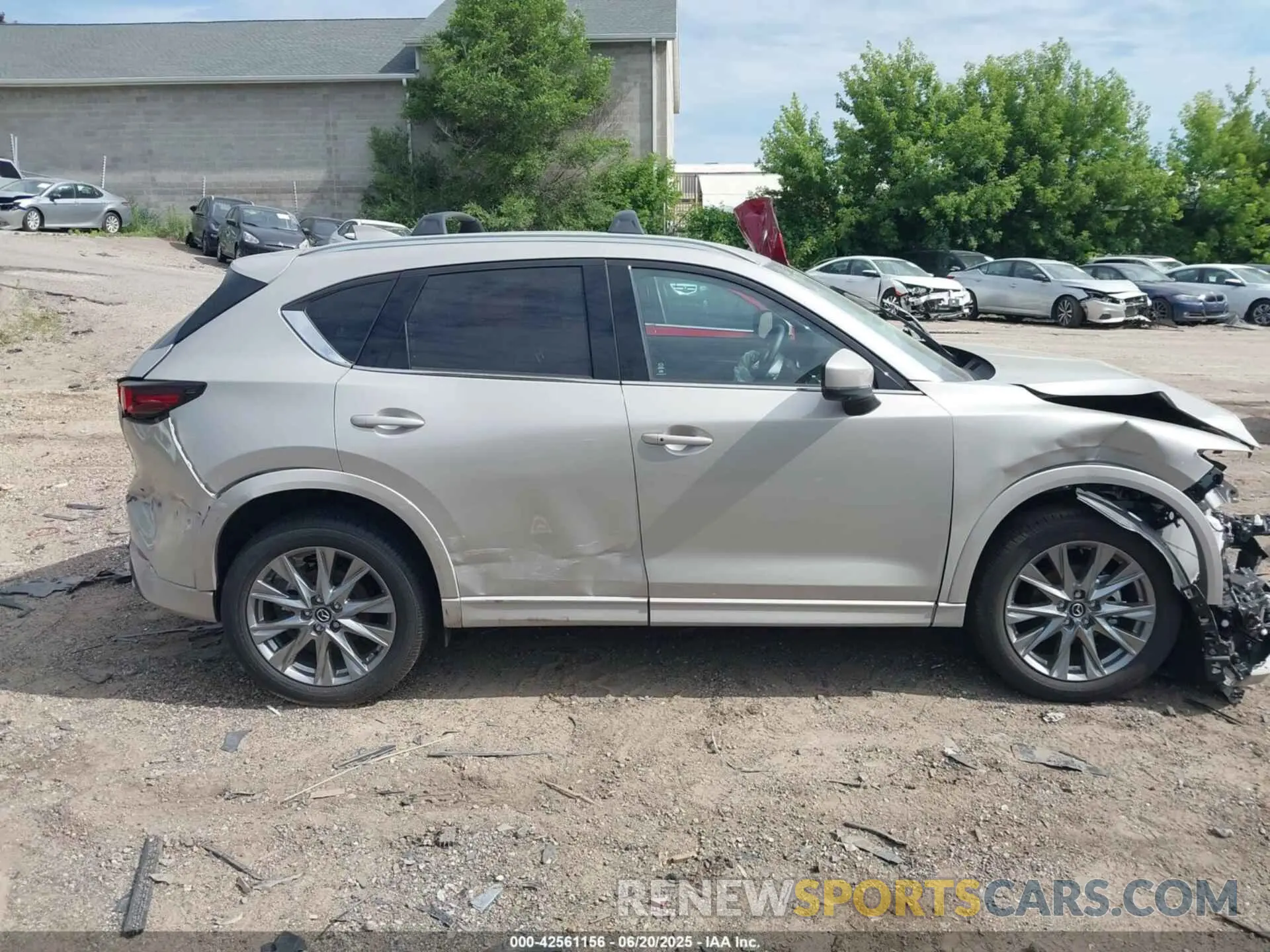 12 Photograph of a damaged car JM3KFBEM1S0542426 MAZDA CX-5 2025