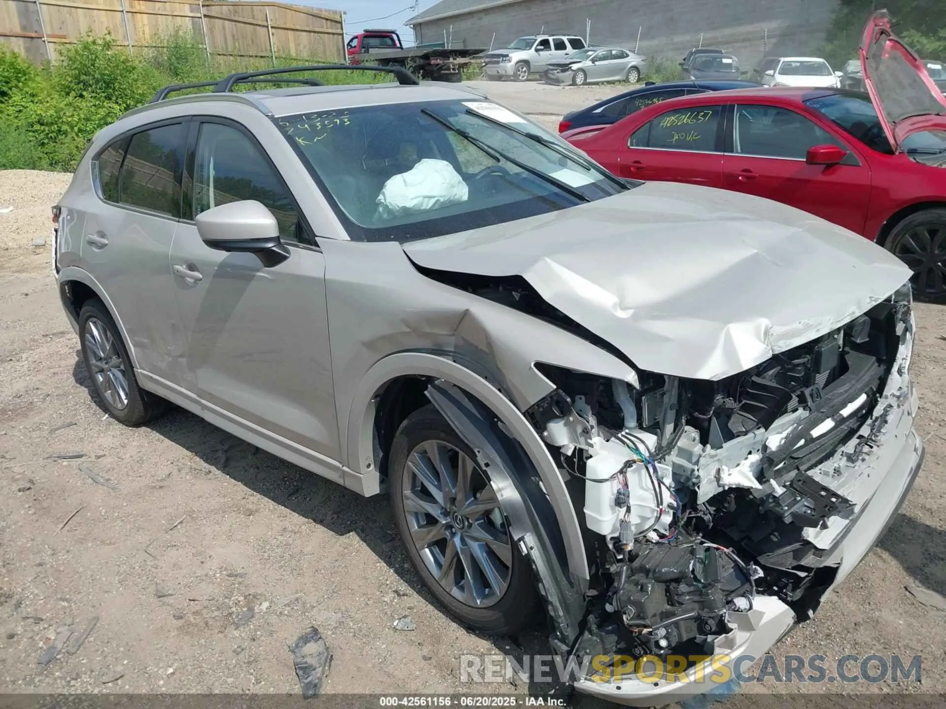 6 Photograph of a damaged car JM3KFBEM1S0542426 MAZDA CX-5 2025