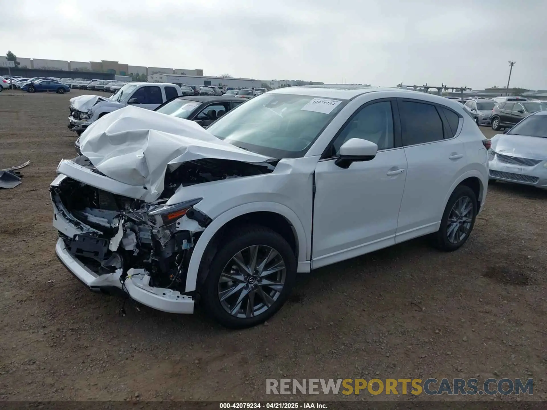 2 Photograph of a damaged car JM3KFBEM2S0637206 MAZDA CX-5 2025
