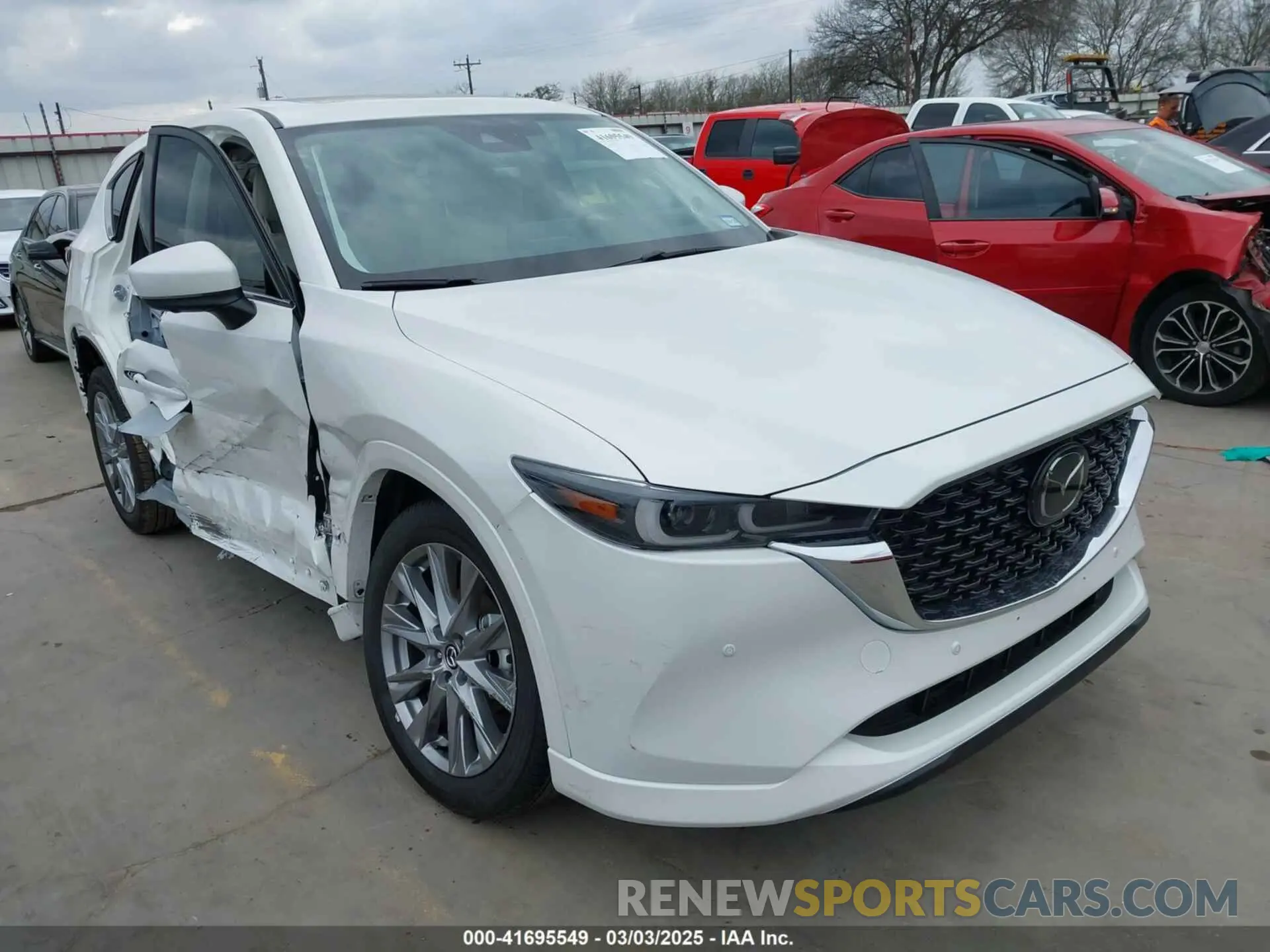 1 Photograph of a damaged car JM3KFBEM9S0549107 MAZDA CX-5 2025