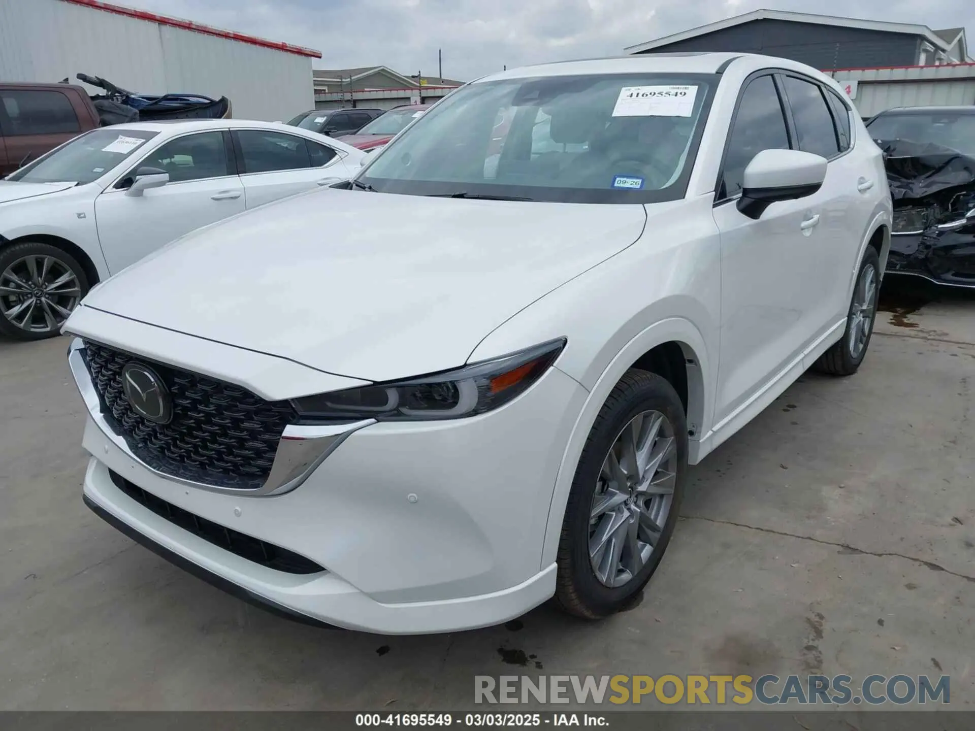 2 Photograph of a damaged car JM3KFBEM9S0549107 MAZDA CX-5 2025