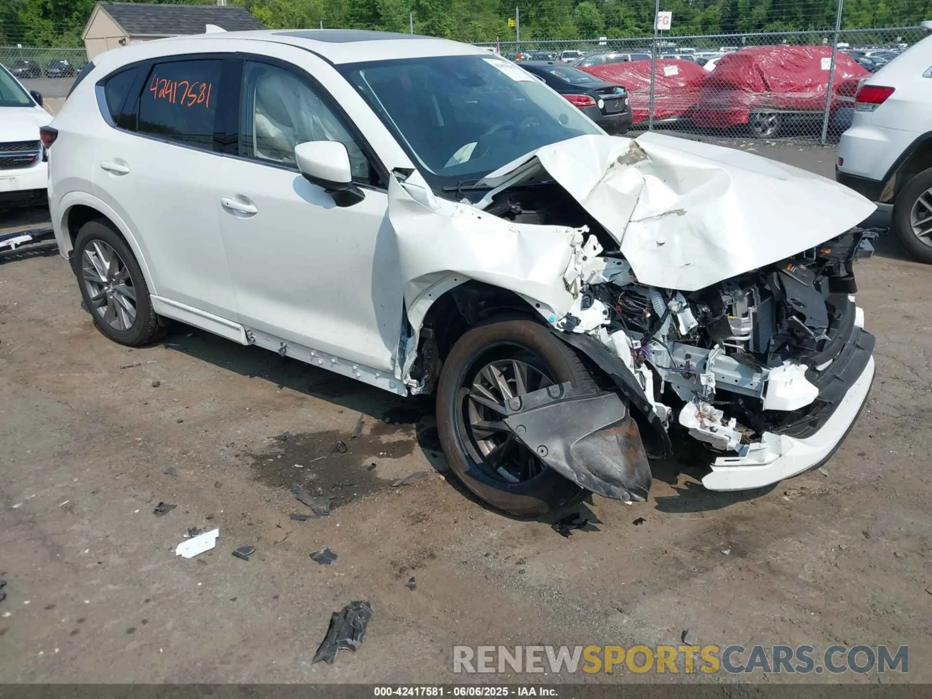 1 Photograph of a damaged car JM3KFBEM9S0619320 MAZDA CX-5 2025