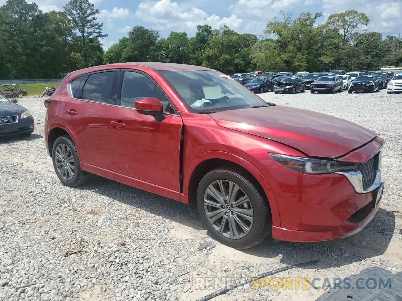 4 Photograph of a damaged car JM3KFBXY5S0544437 MAZDA CX-5 2025