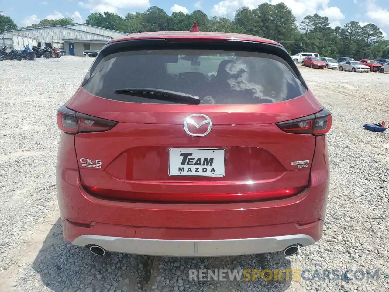 6 Photograph of a damaged car JM3KFBXY5S0544437 MAZDA CX-5 2025