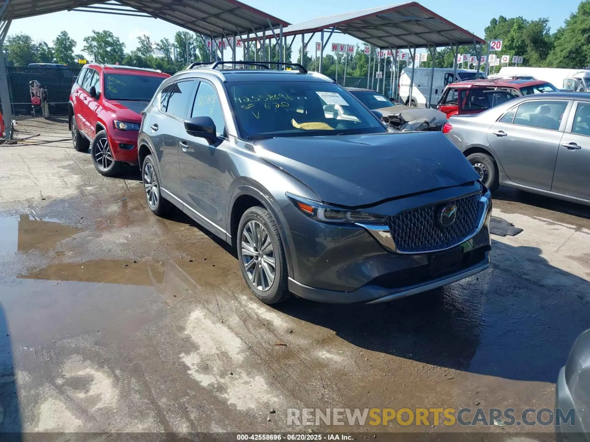 1 Photograph of a damaged car JM3KFBXY9S0573715 MAZDA CX-5 2025