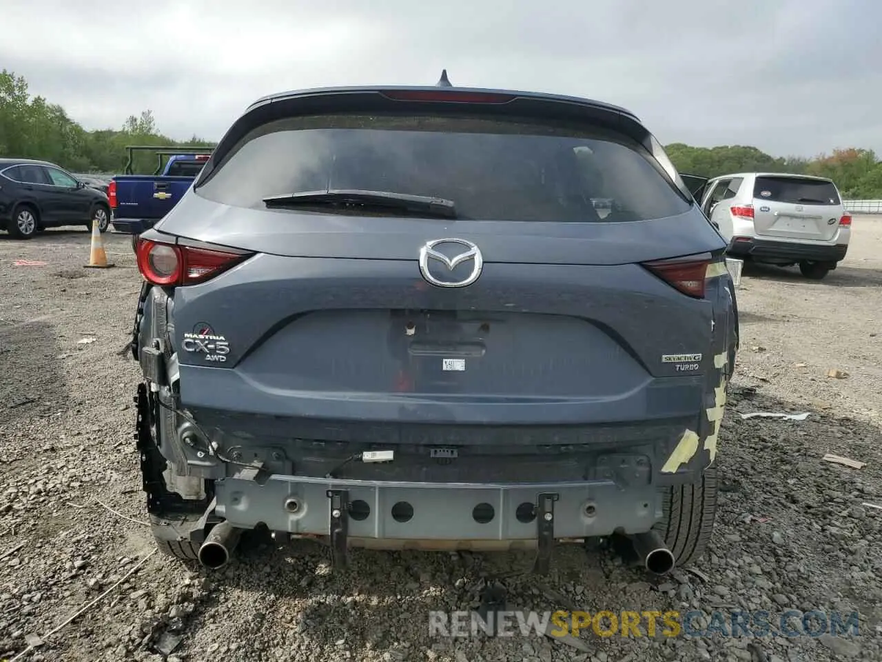 6 Photograph of a damaged car JM3KFBCY3M0378847 MAZDA CX-5 CARBO 2021
