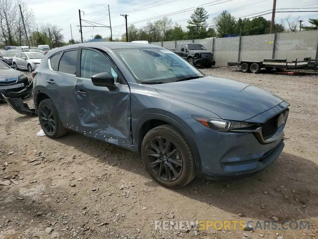 4 Photograph of a damaged car JM3KFBCY9M0363544 MAZDA CX-5 CARBO 2021