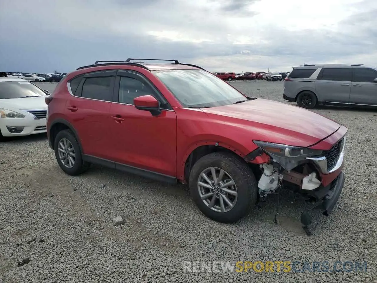 4 Photograph of a damaged car JM3KFBCM1N0580827 MAZDA CX-5 PREFE 2022