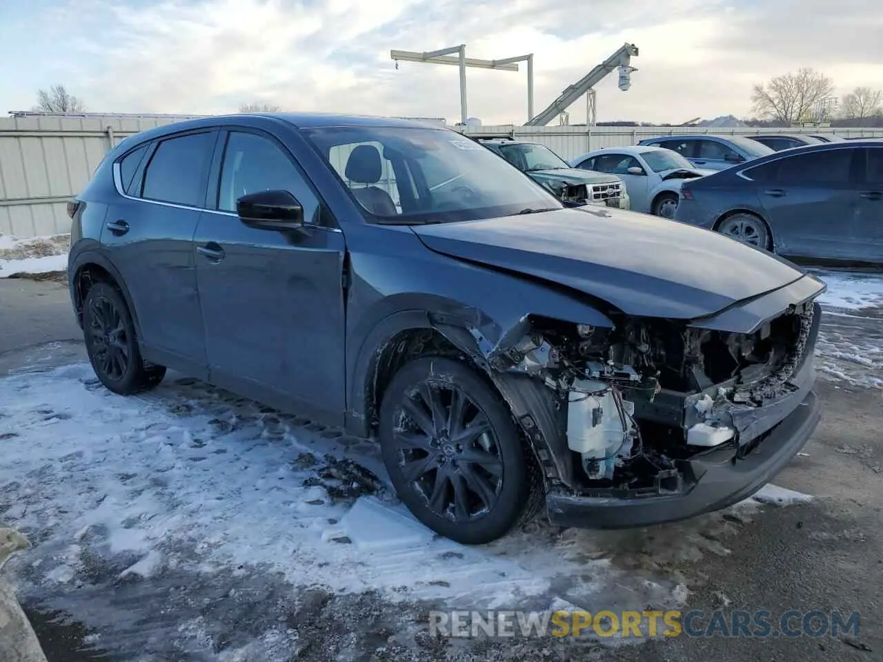 4 Photograph of a damaged car JM3KFBCM2N0546105 MAZDA CX-5 PREFE 2022