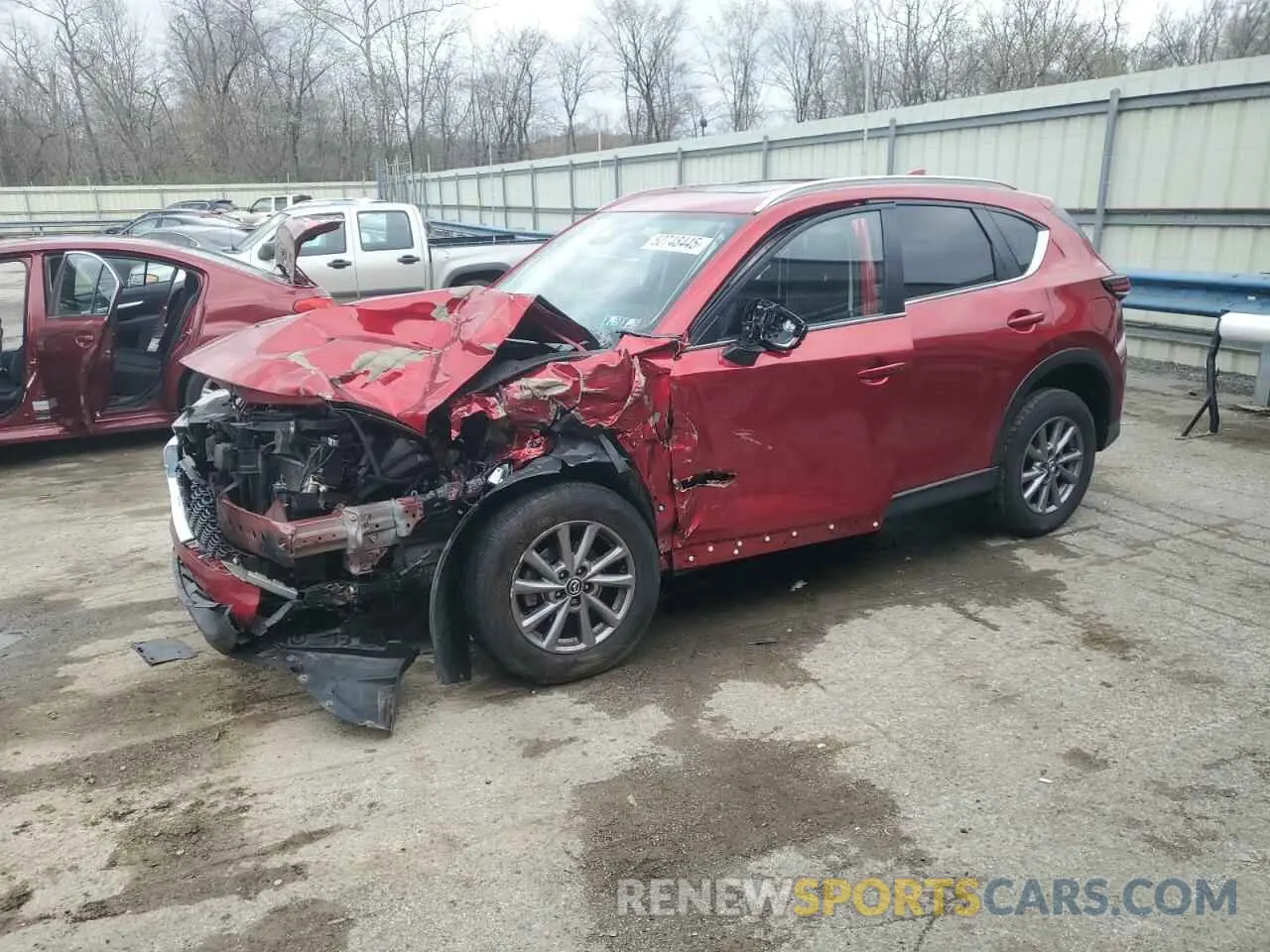 1 Photograph of a damaged car JM3KFBCM3N0565035 MAZDA CX-5 PREFE 2022