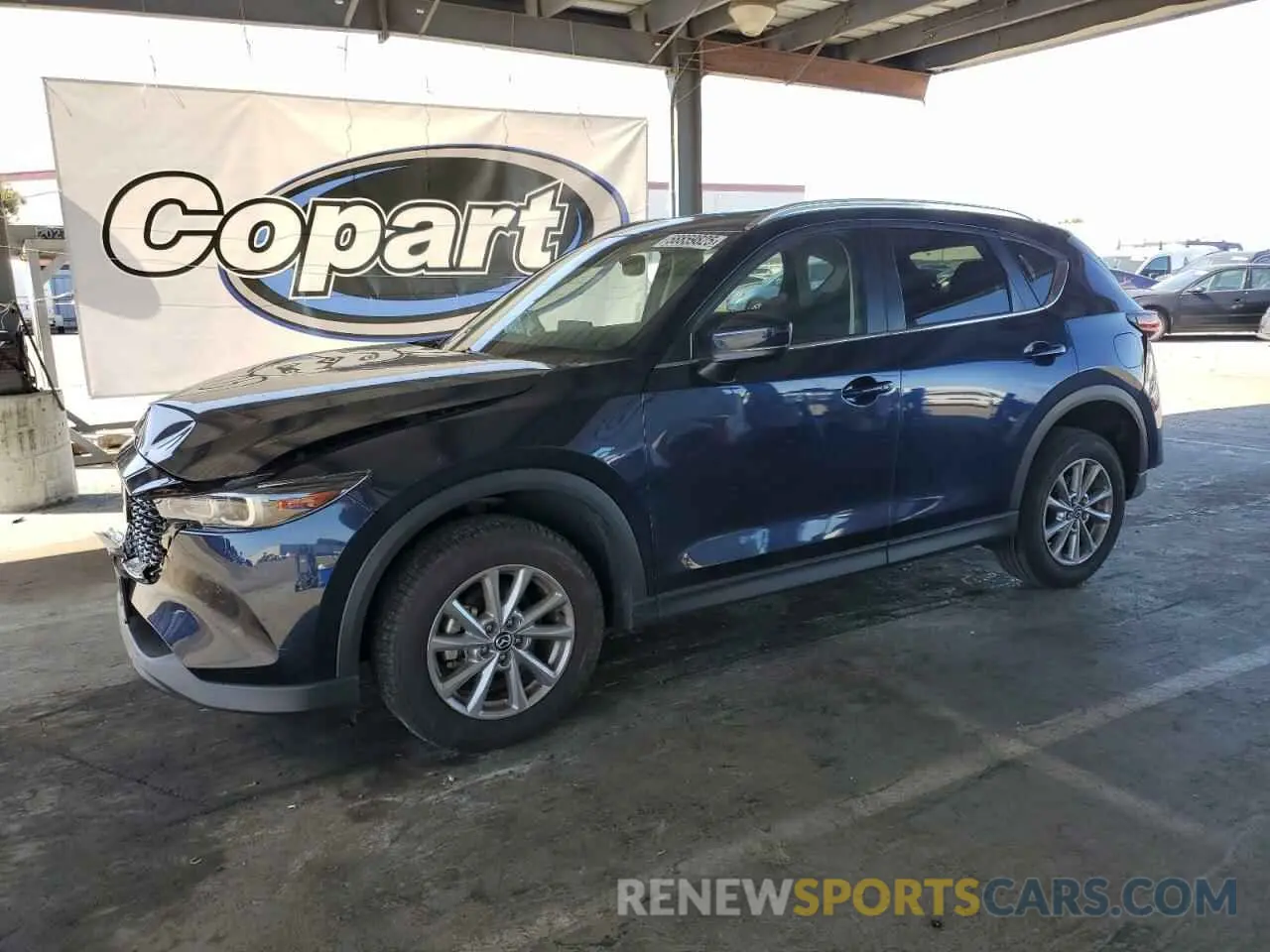 1 Photograph of a damaged car JM3KFBCM5N1553110 MAZDA CX-5 PREFE 2022