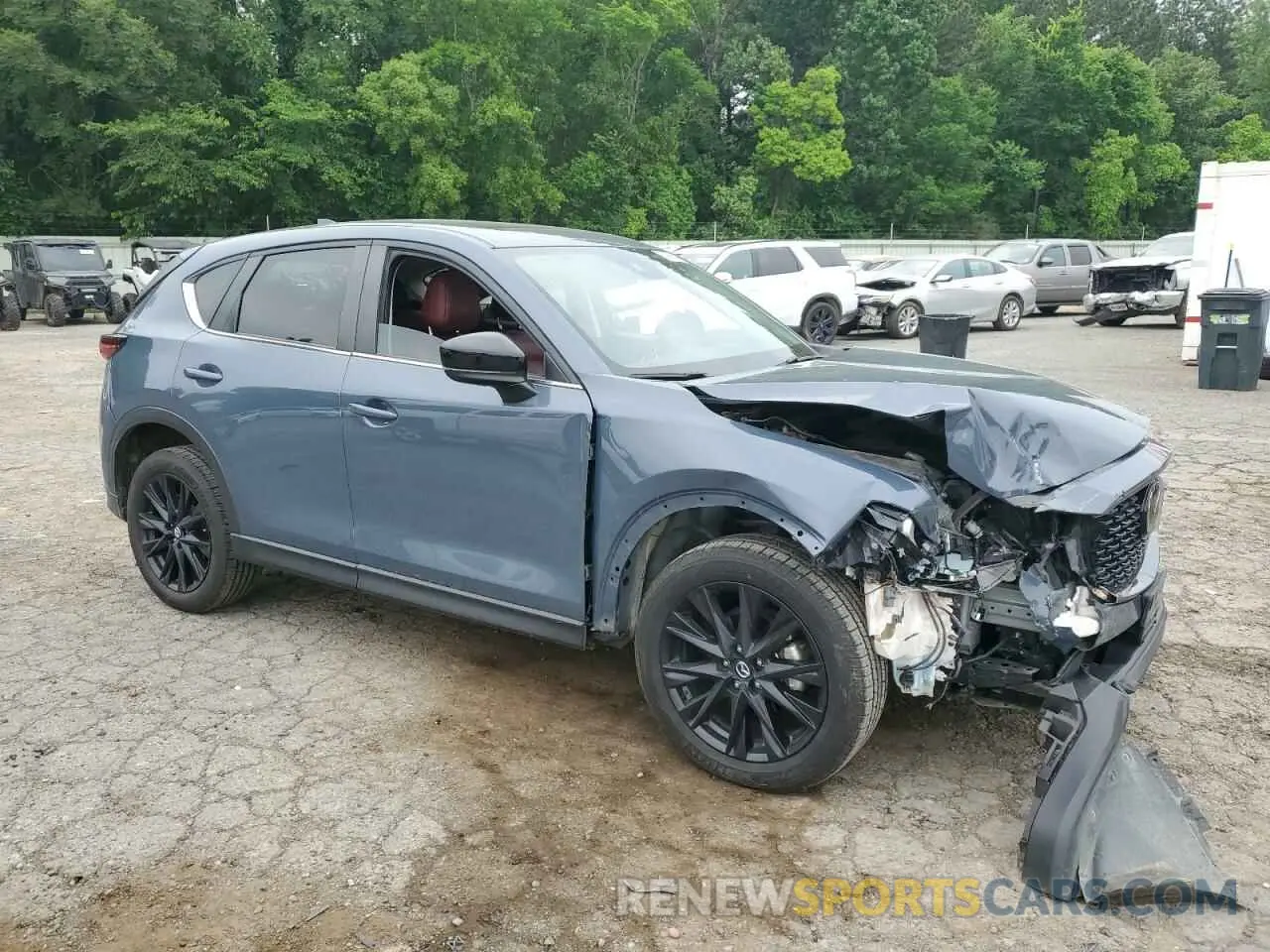 4 Photograph of a damaged car JM3KFBCM7N0638178 MAZDA CX-5 PREFE 2022