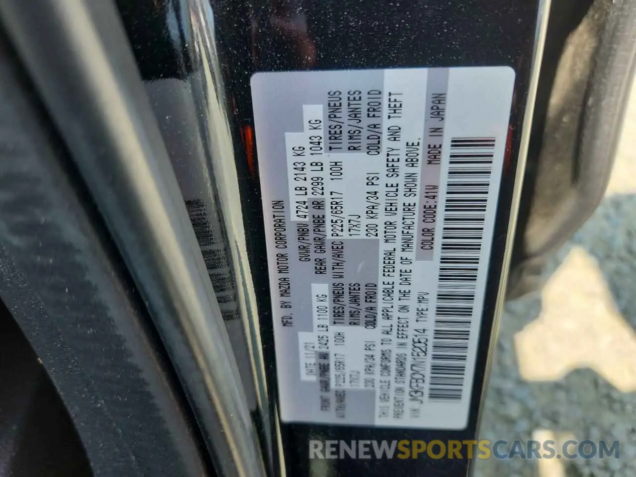 14 Photograph of a damaged car JM3KFBCM7N1520514 MAZDA CX-5 PREFE 2022